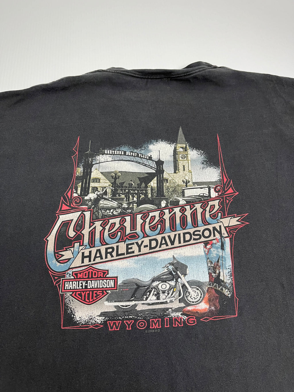 Harley Davidson Cheyenne Wyoming Tee 3XL