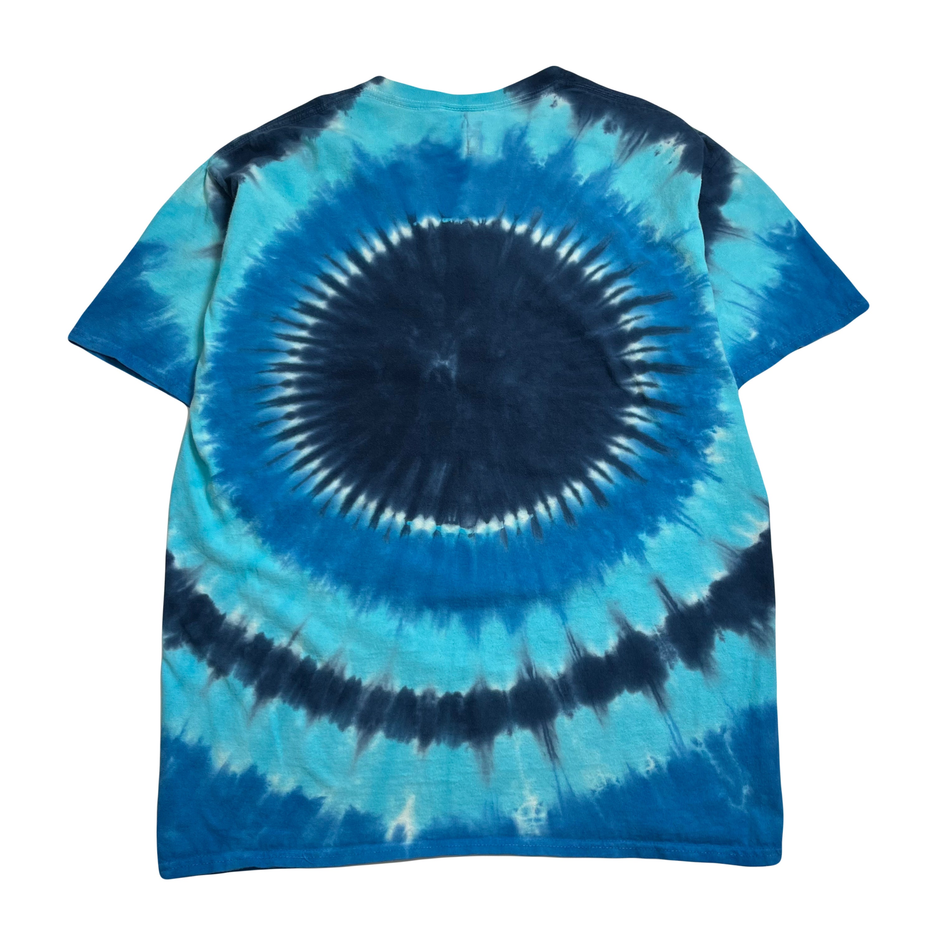 Vintage Jimi Hendrix Tie Dye Liquid Blue L