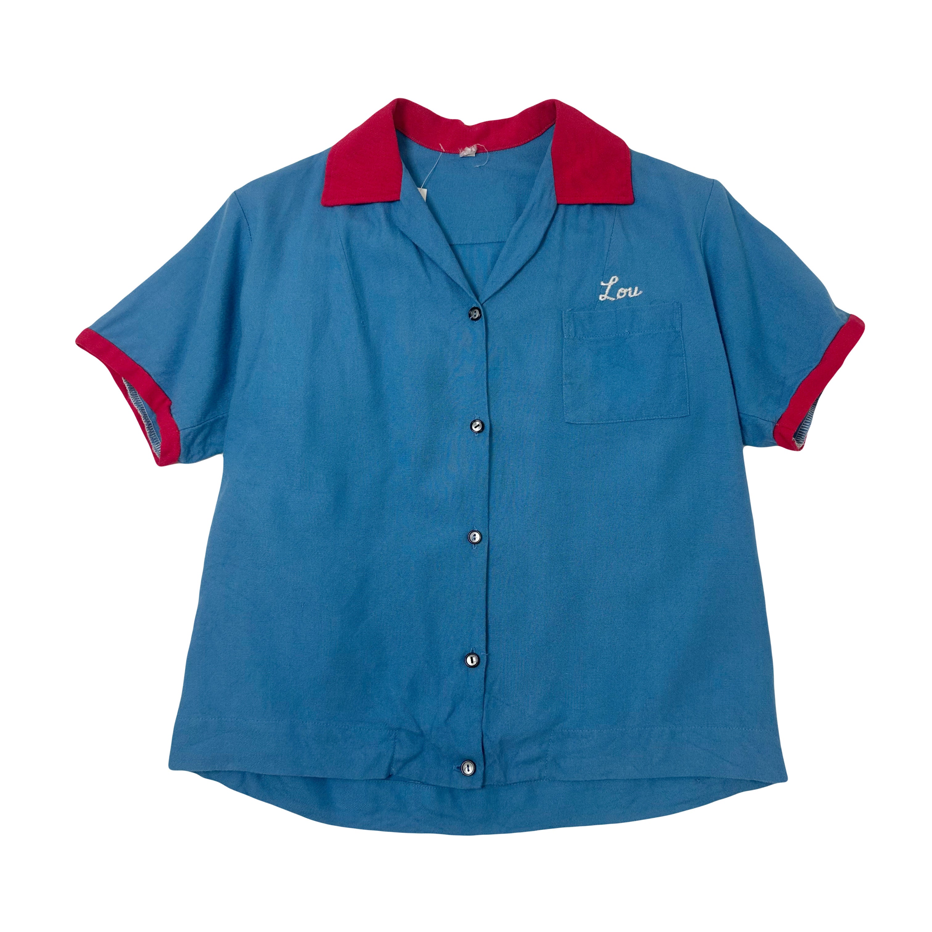 1984 Scandia Short Sleeve Bowling Shirt S