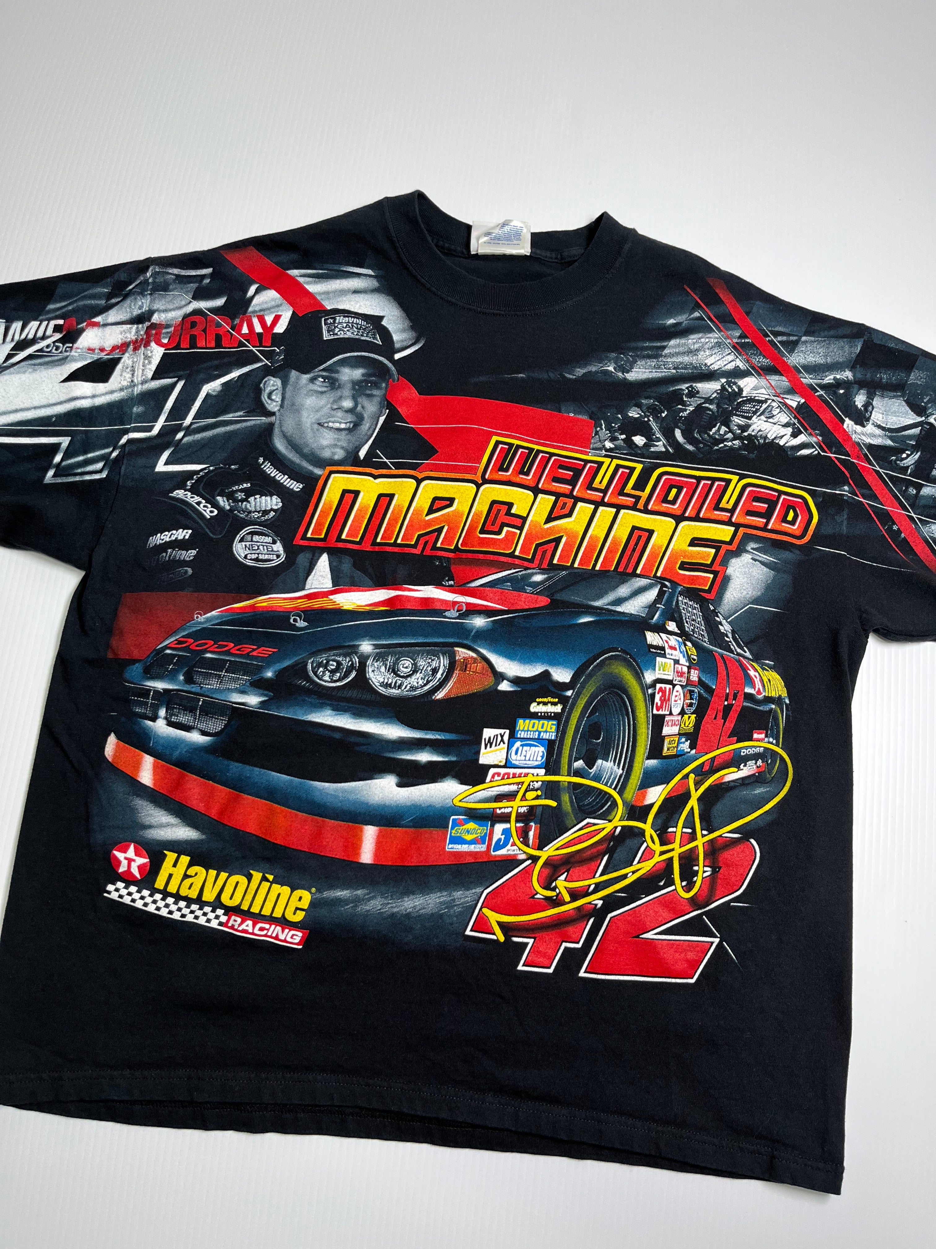 2004 Jamie McMurray Texaco AOP Racing Tee XL