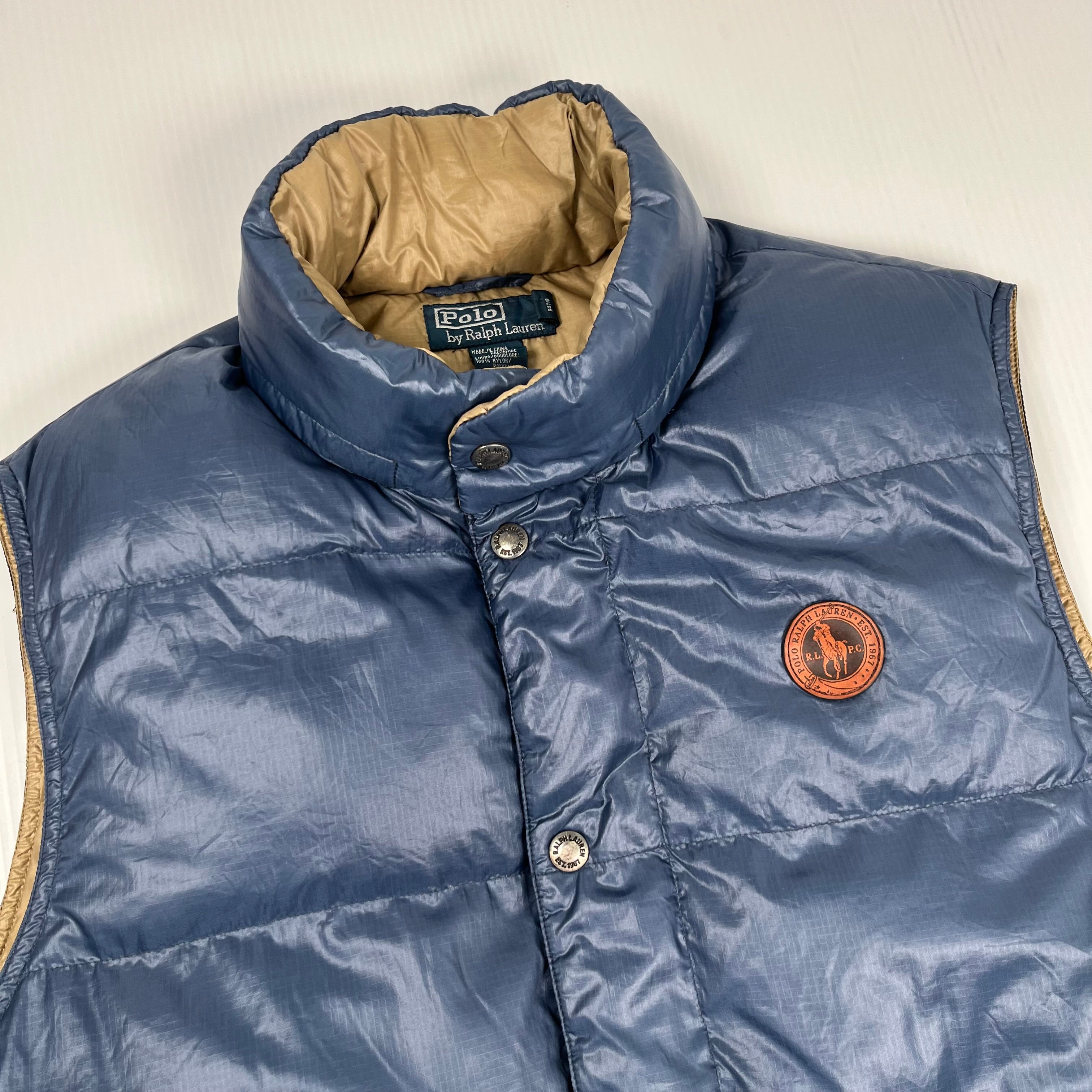 Vintage Polo Ralph Lauren Down Puffer Vest L