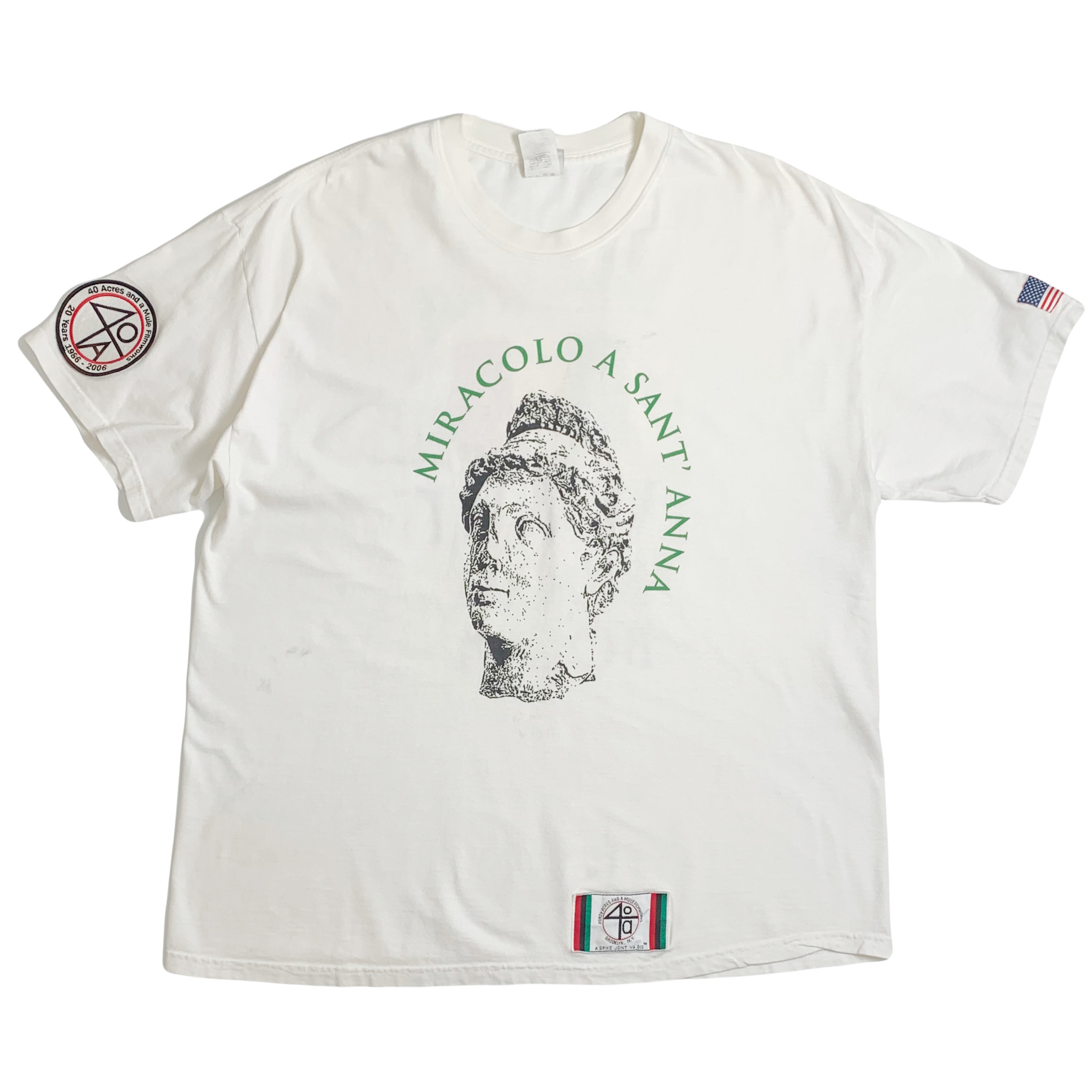 2006 Spike Lee 40 Acres Miracolo A Sant' Anna Movie Promo Tee XL