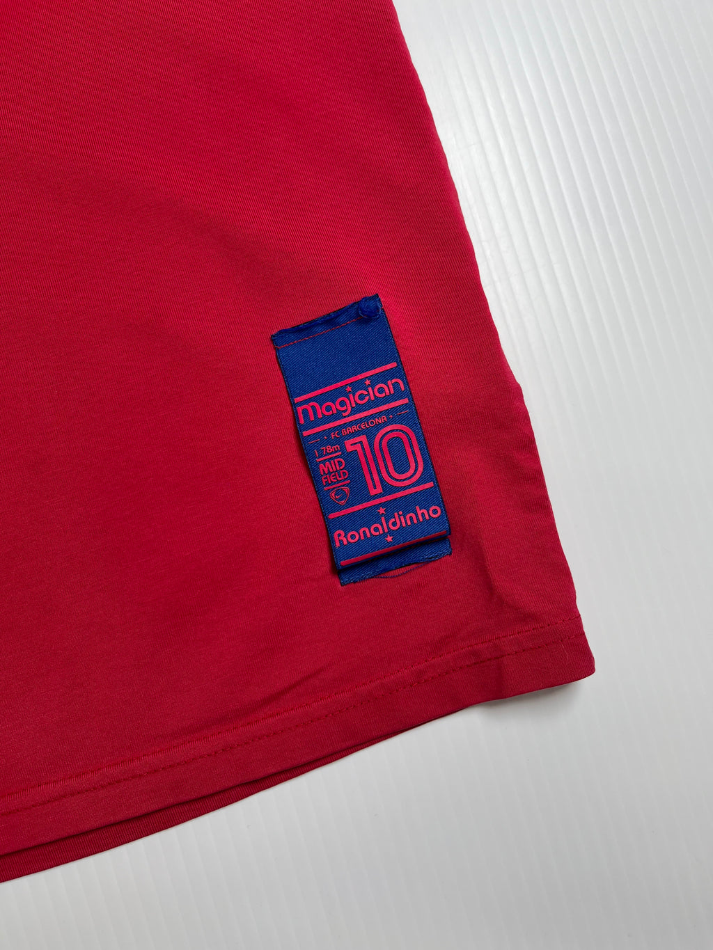 Vintage Nike R10 Ronaldinho Barcelona Football Tee XL