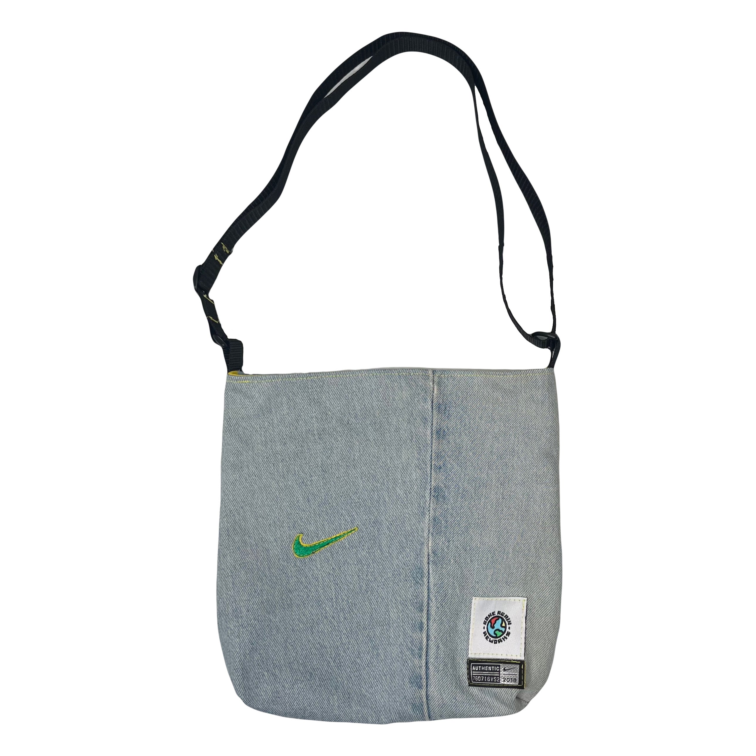 Rework Nike Brasil x Denim Side Bag