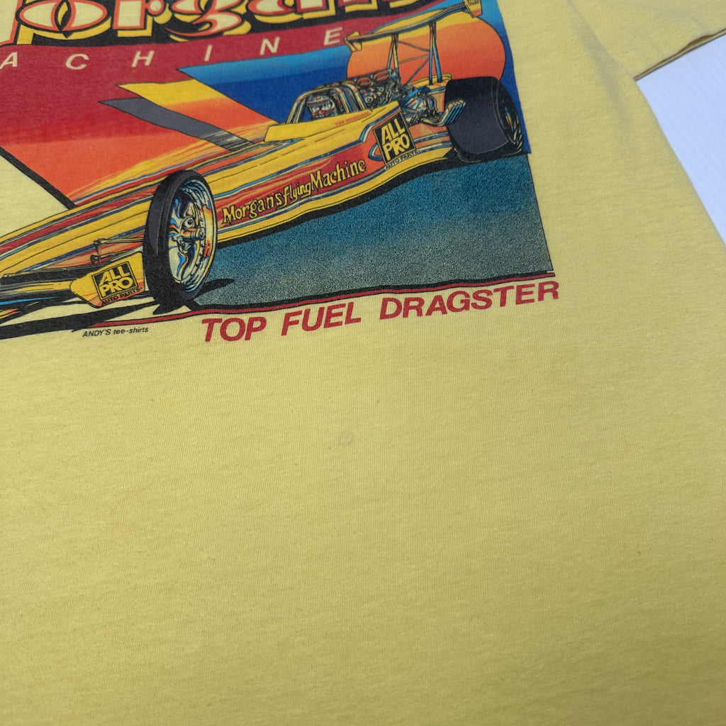 90s Flying Morgans Drag Racing Graphic Tee L