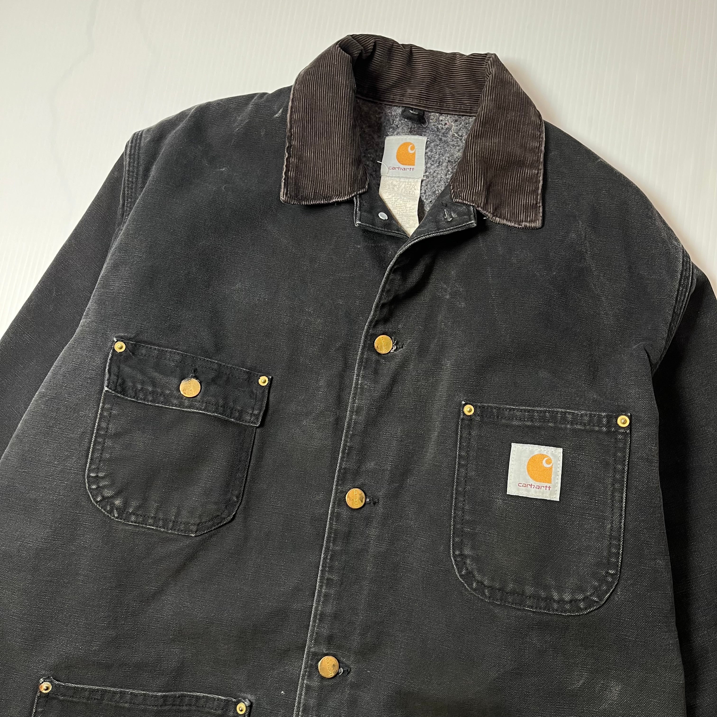 Vintage Carhartt Blanket Lined Chore Coat M