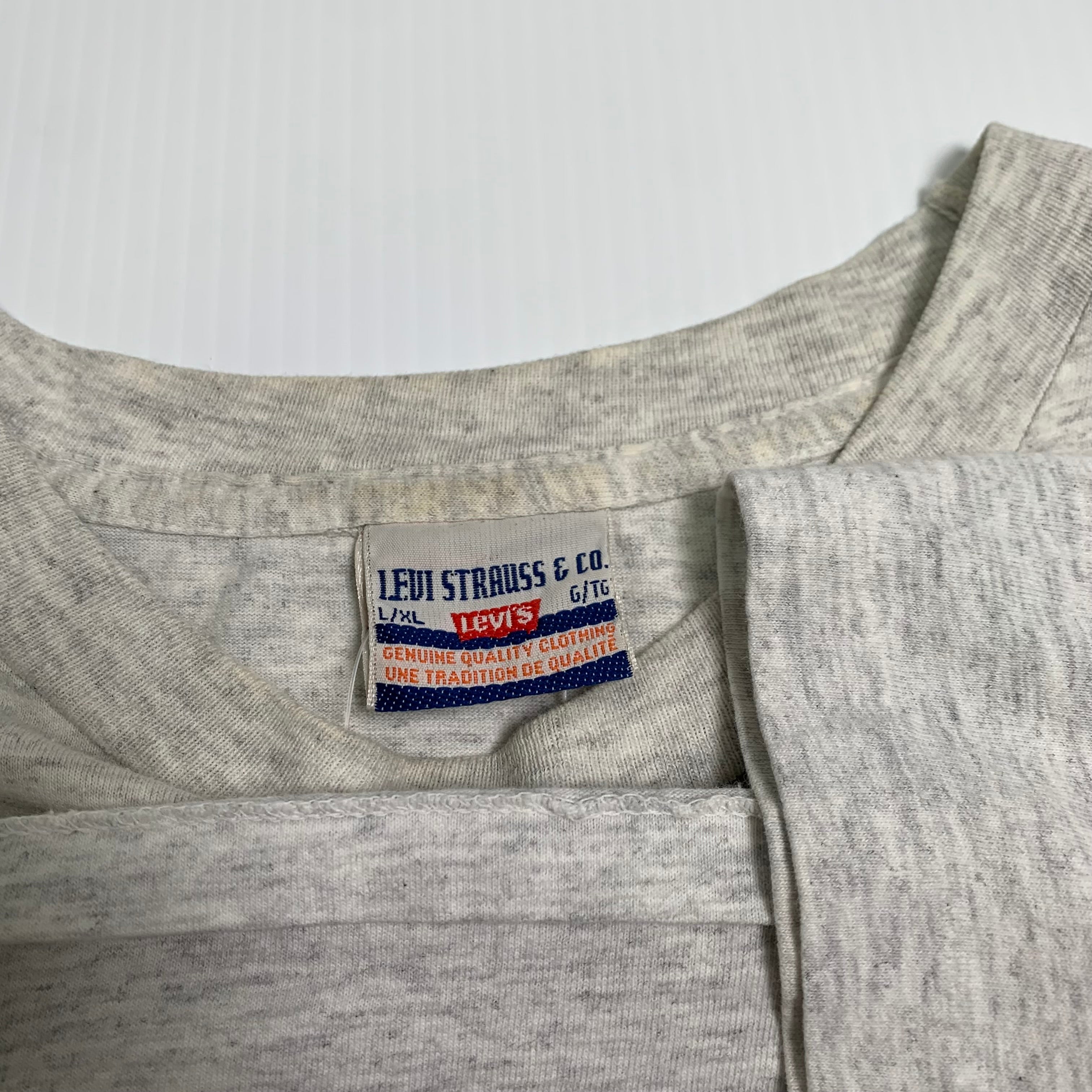 Vintage Levi's Original Jeanswear Graphic Tee L/XL