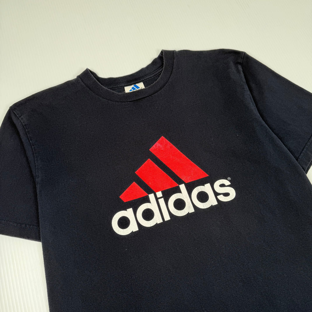Vintage Adidas Logo Tee M