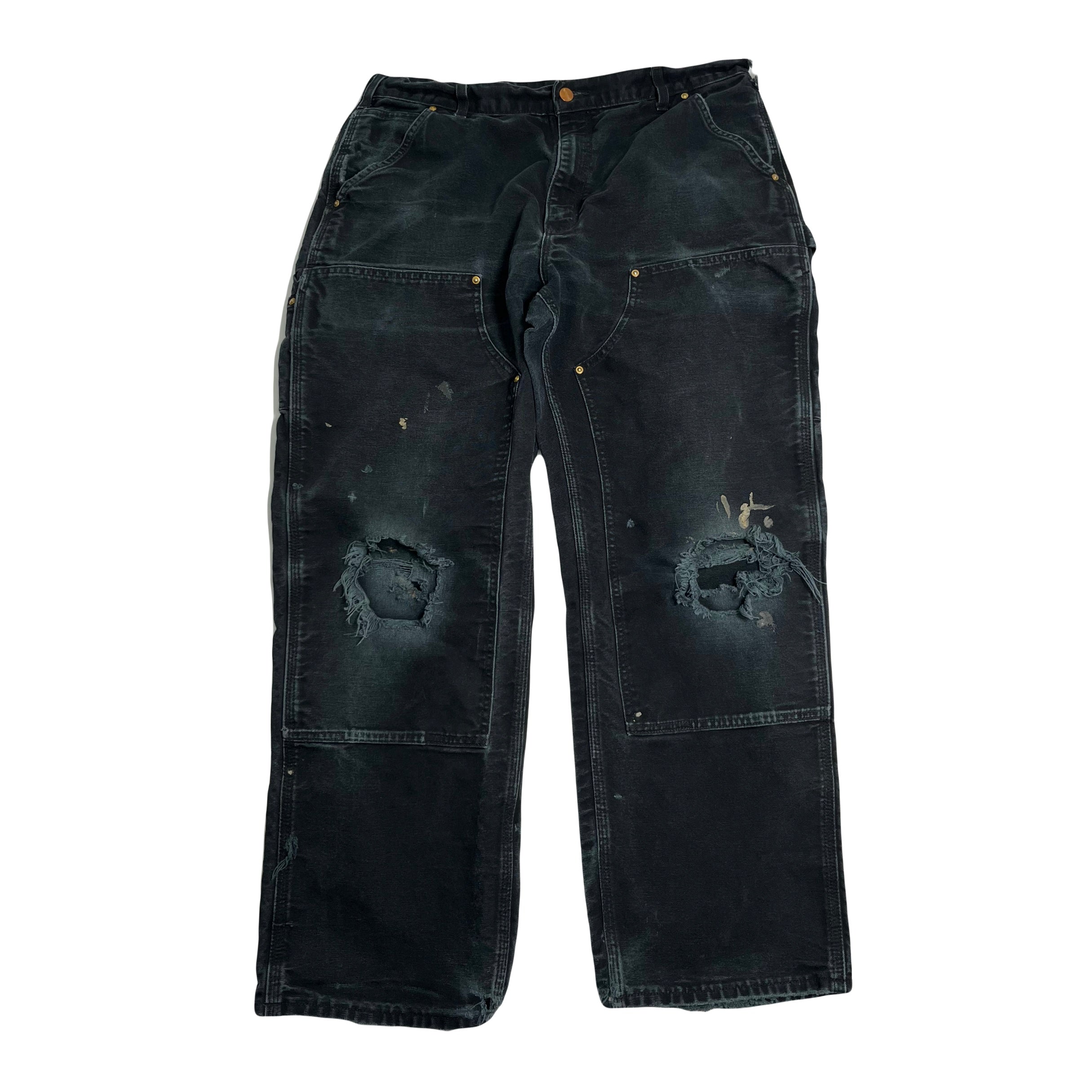 Vintage Faded Carhartt Double Knee Pants 34