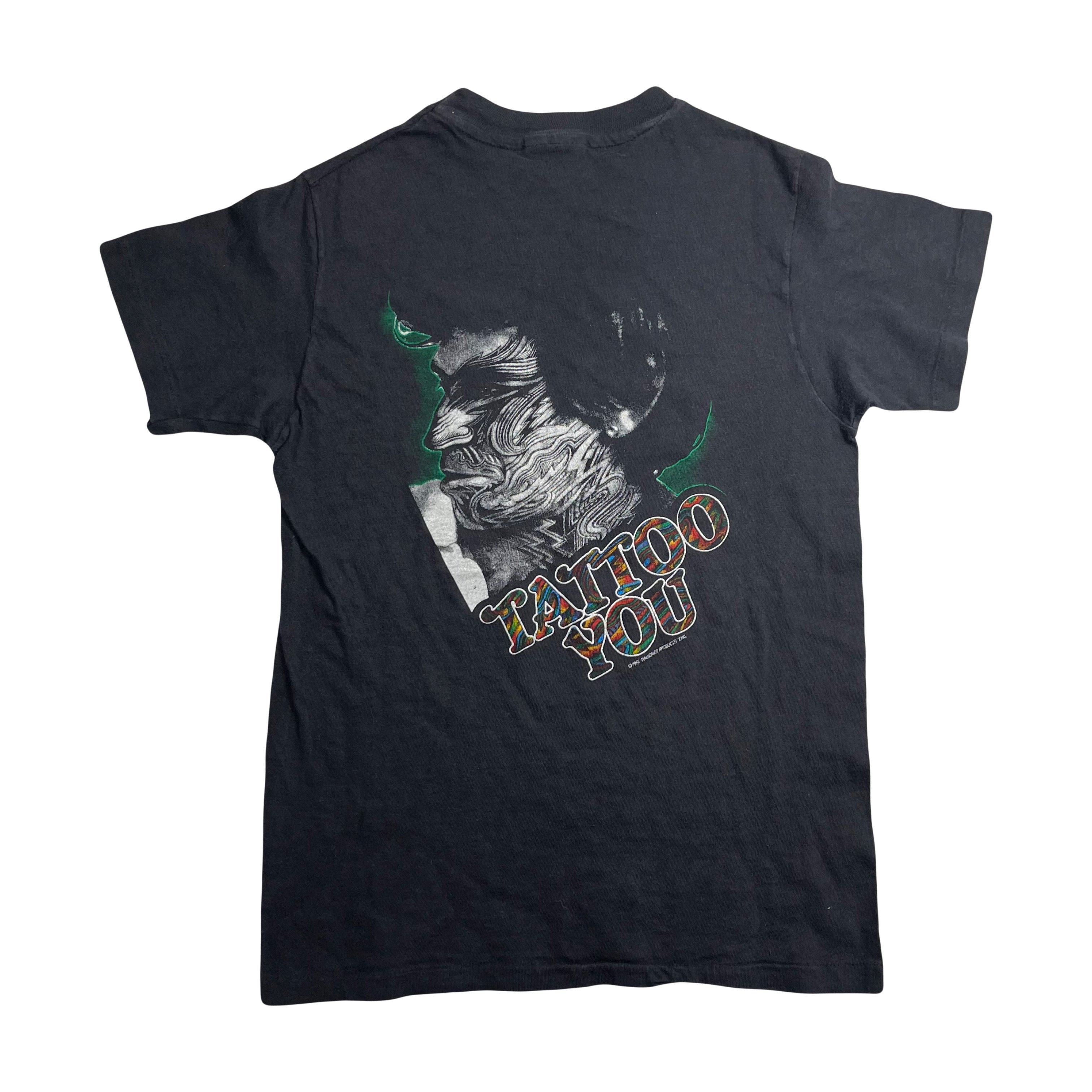 1981 Rolling Stones Tattoo You Album Art Tee S