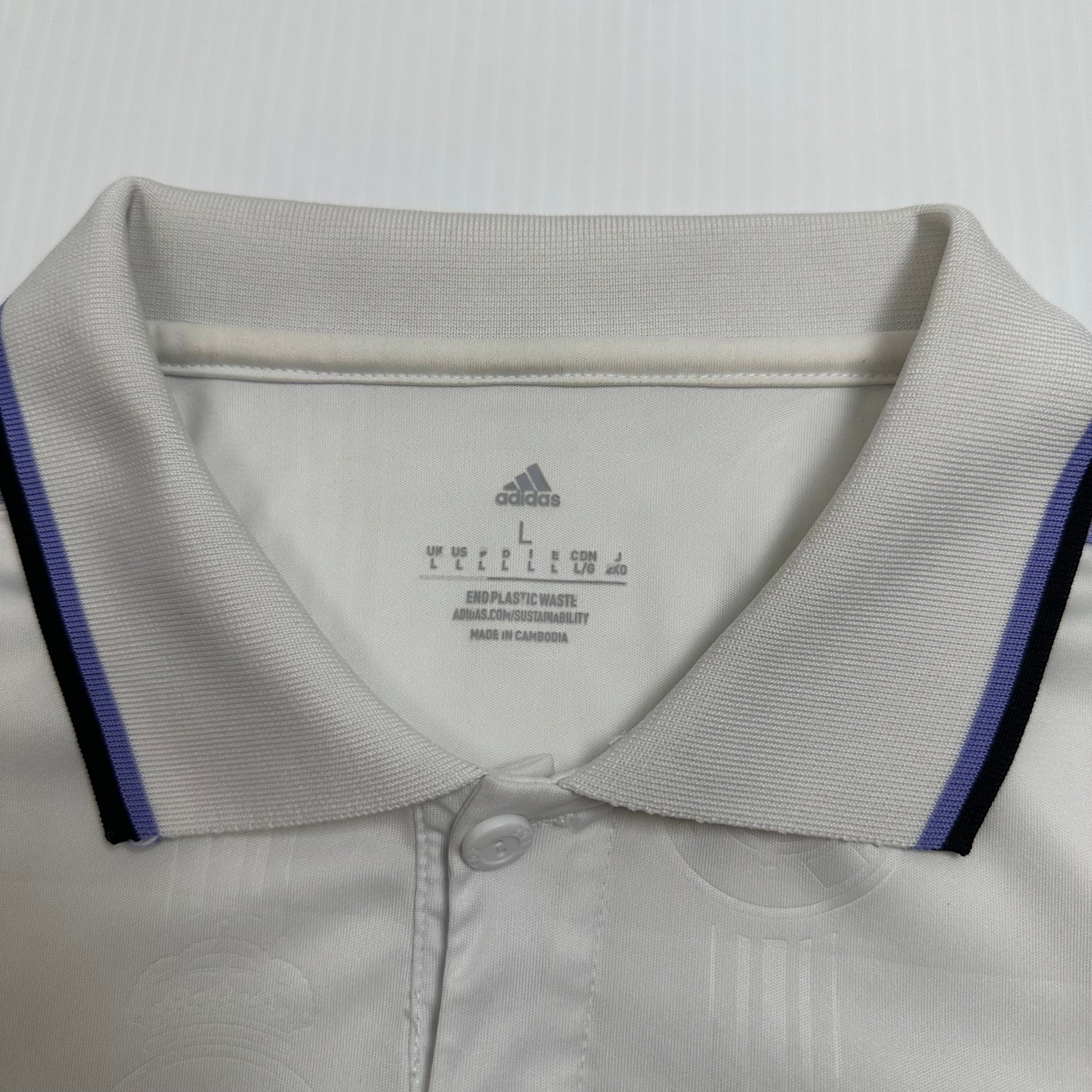 2022-23 Adidas Real Madrid Home Kit L