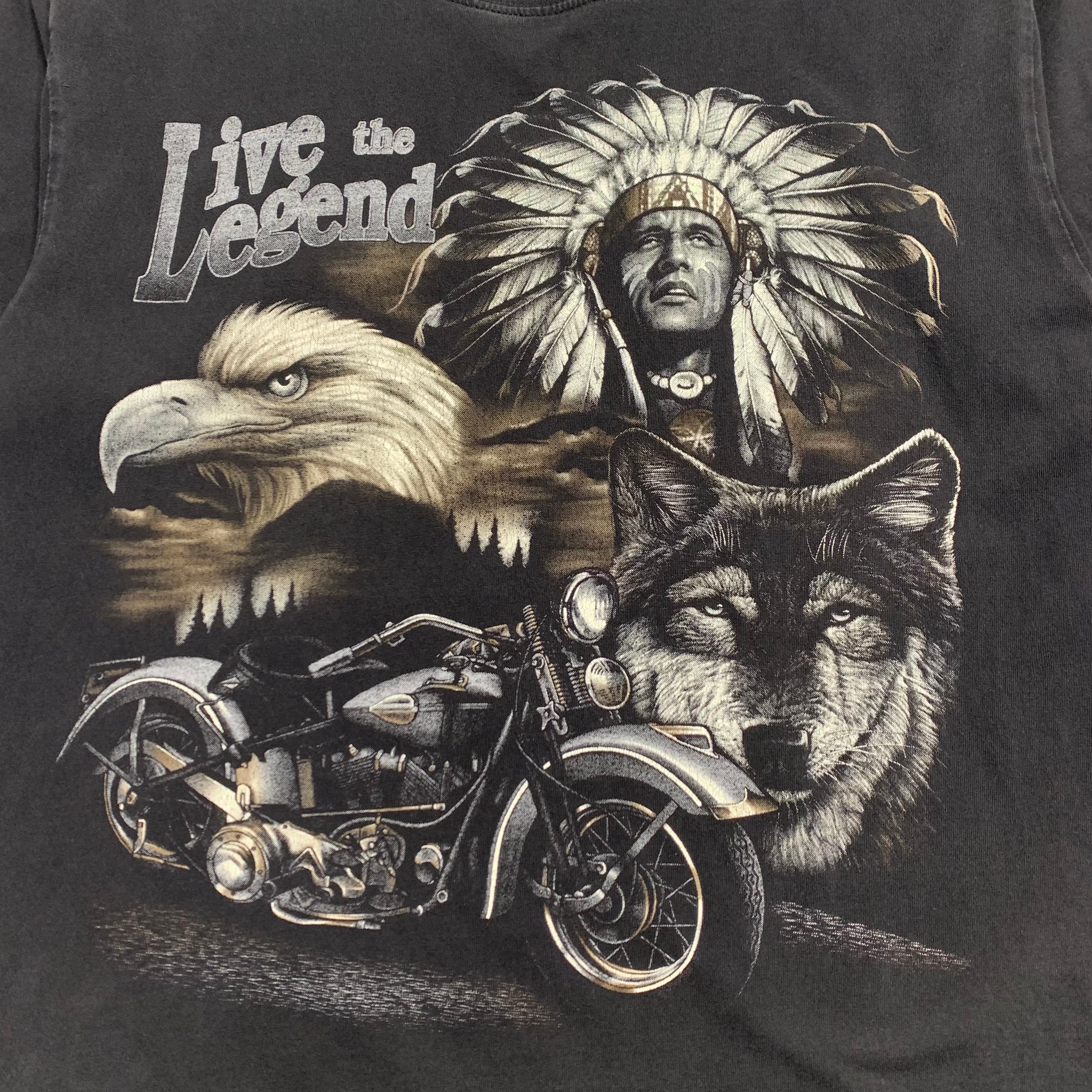 Live The Legend Motorcycle Tee L