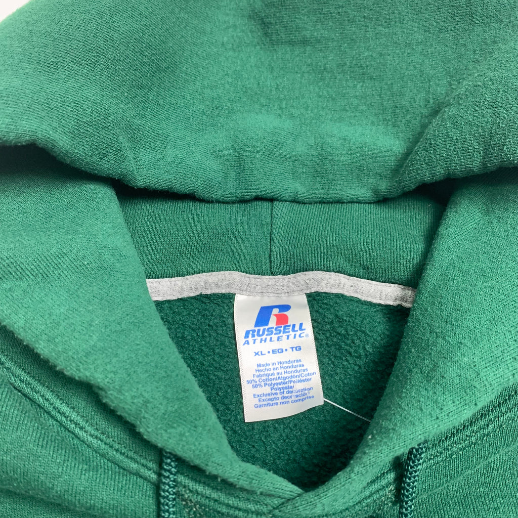 Russell Athletic Black Green Hoodie XL