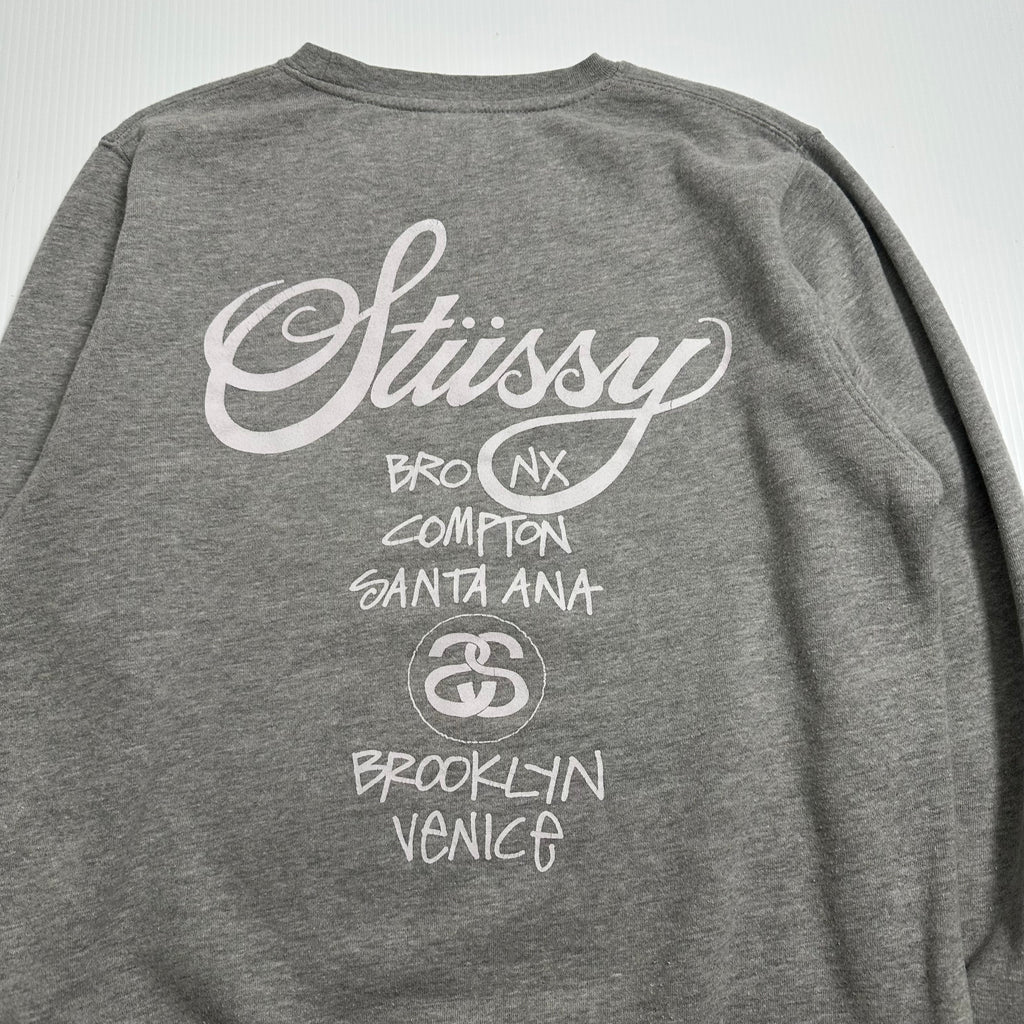 Stüssy International Cities Crewneck S