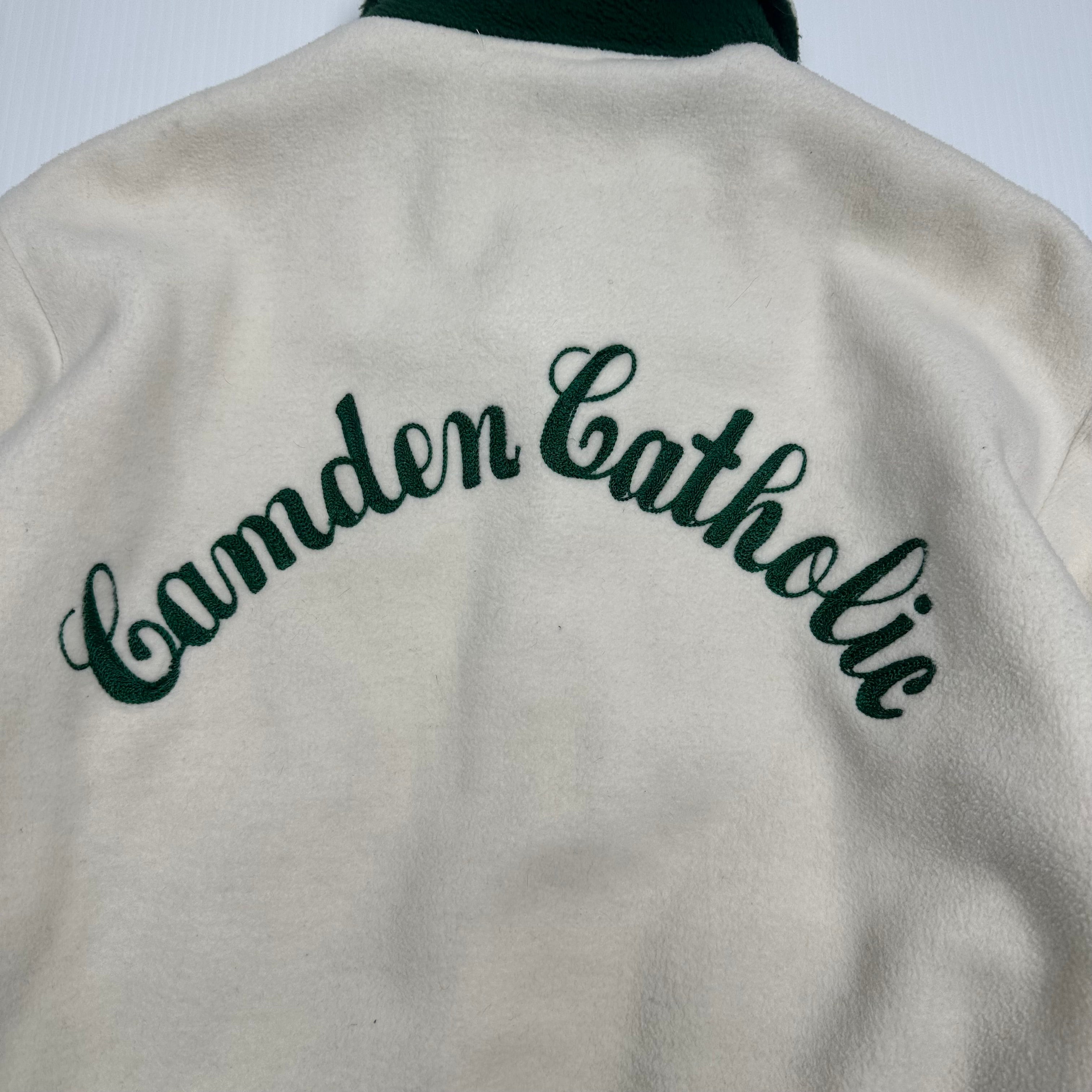 Vintage Camden Catholic Heavy Fleece Varsity Jacket M