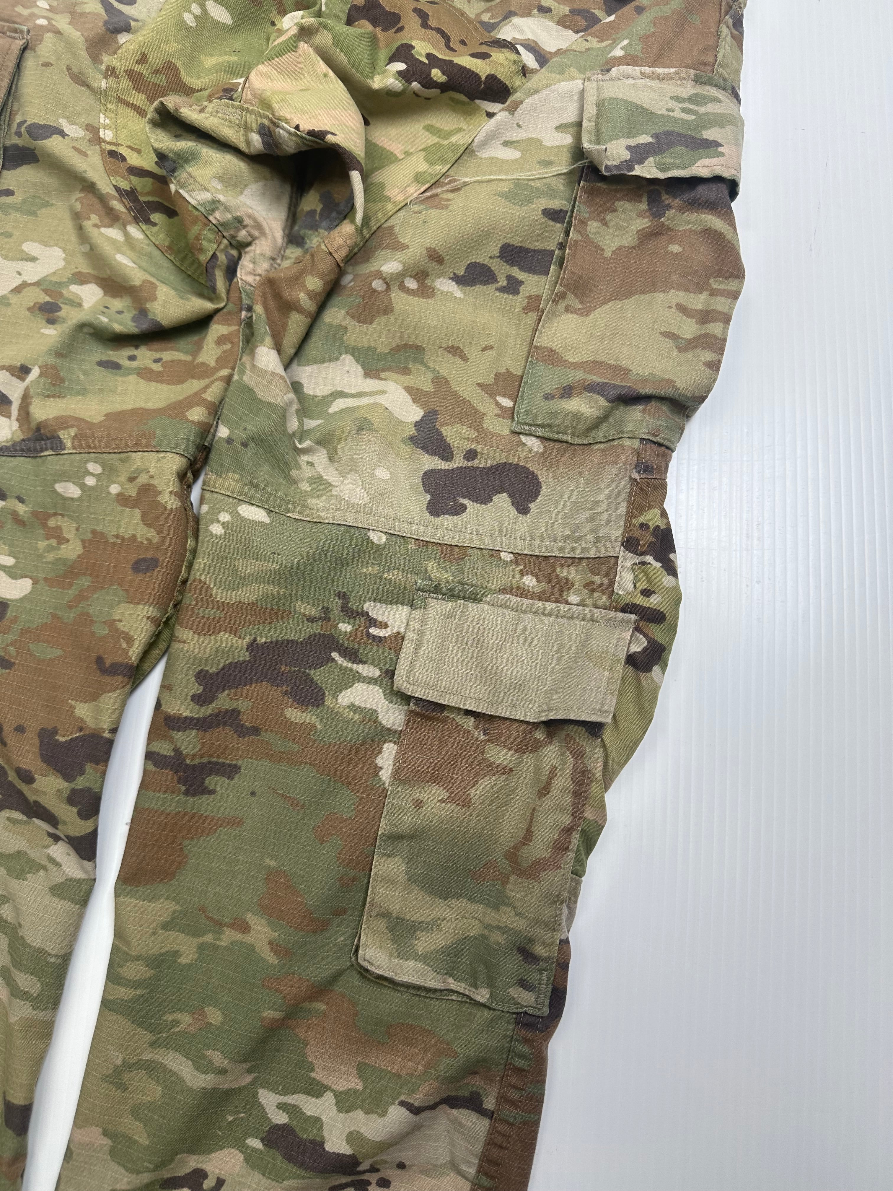 Vintage Military Camouflage Cargo Pants M
