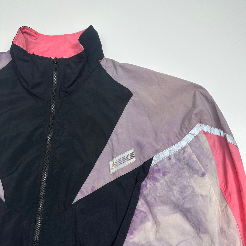 90s Nike Tie-Dye Windbreaker Jacket L