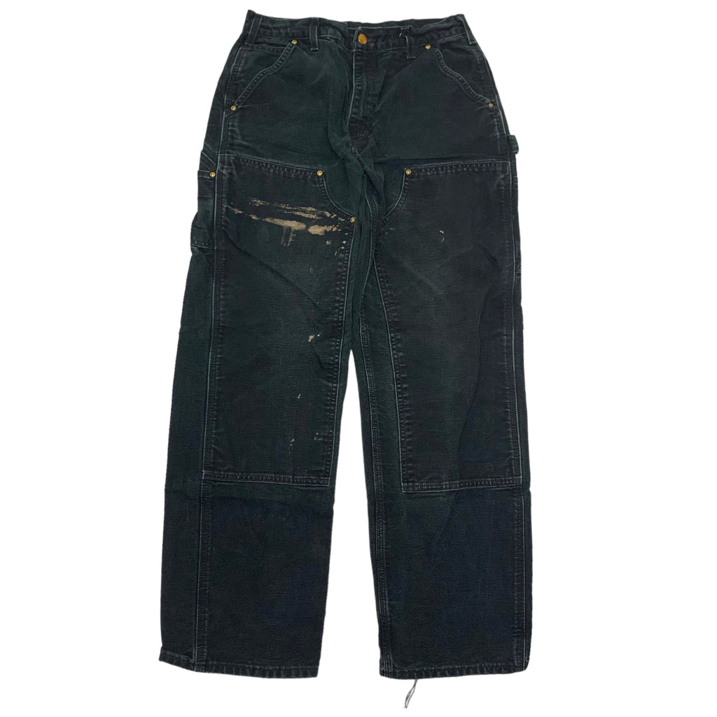 Carhartt Black Double Knee Denim 32x32 0818