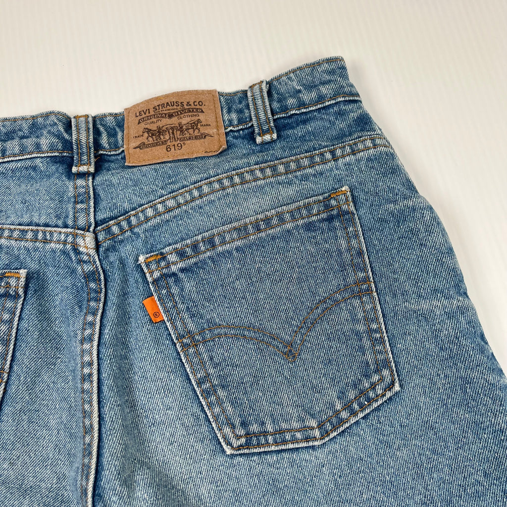 Rework Vintage Levi's x Nike USA Baggy Denim Shorts