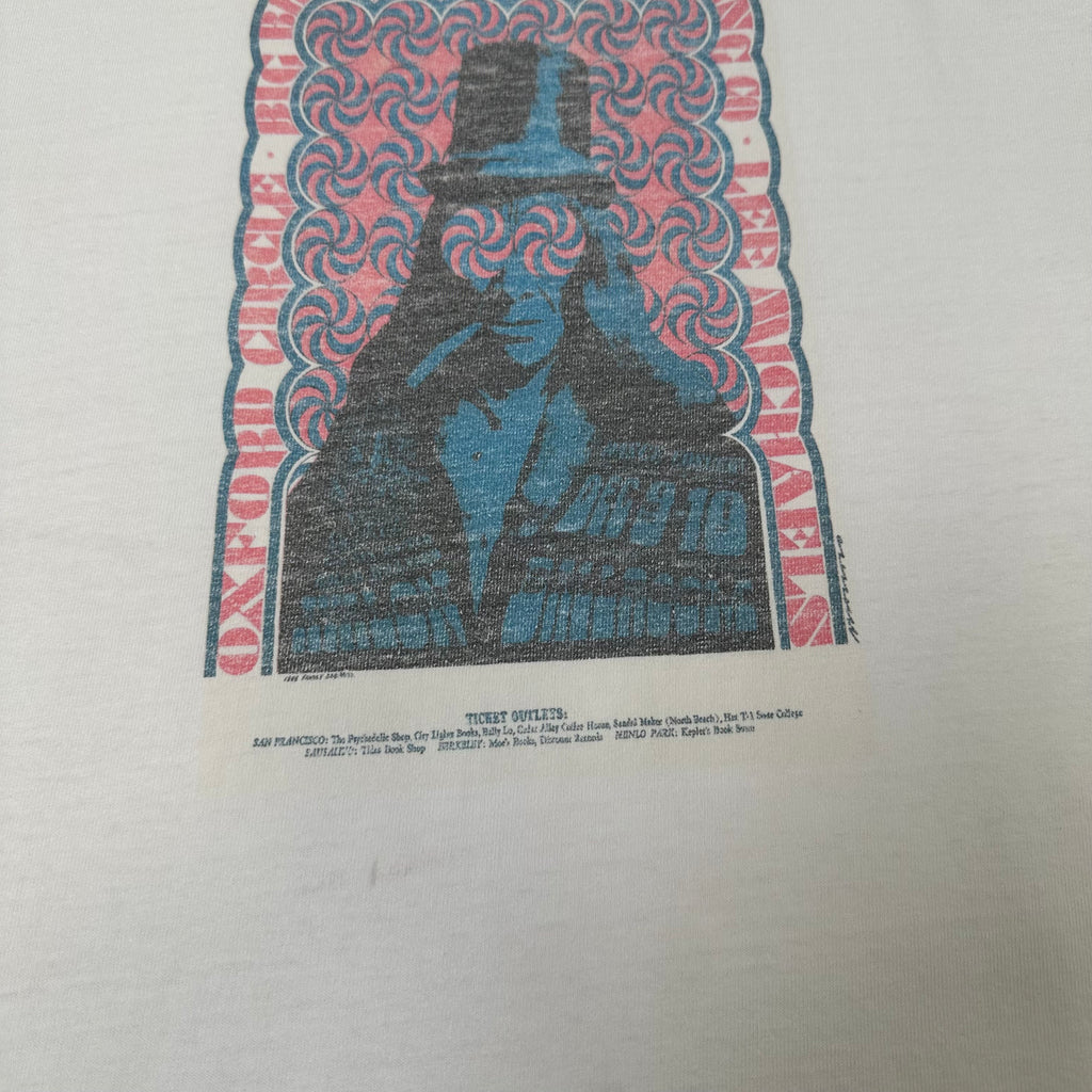 Oxford Circle Big Brother & The Holding Co. At Avalon Ballroom Art Concert Tee XL