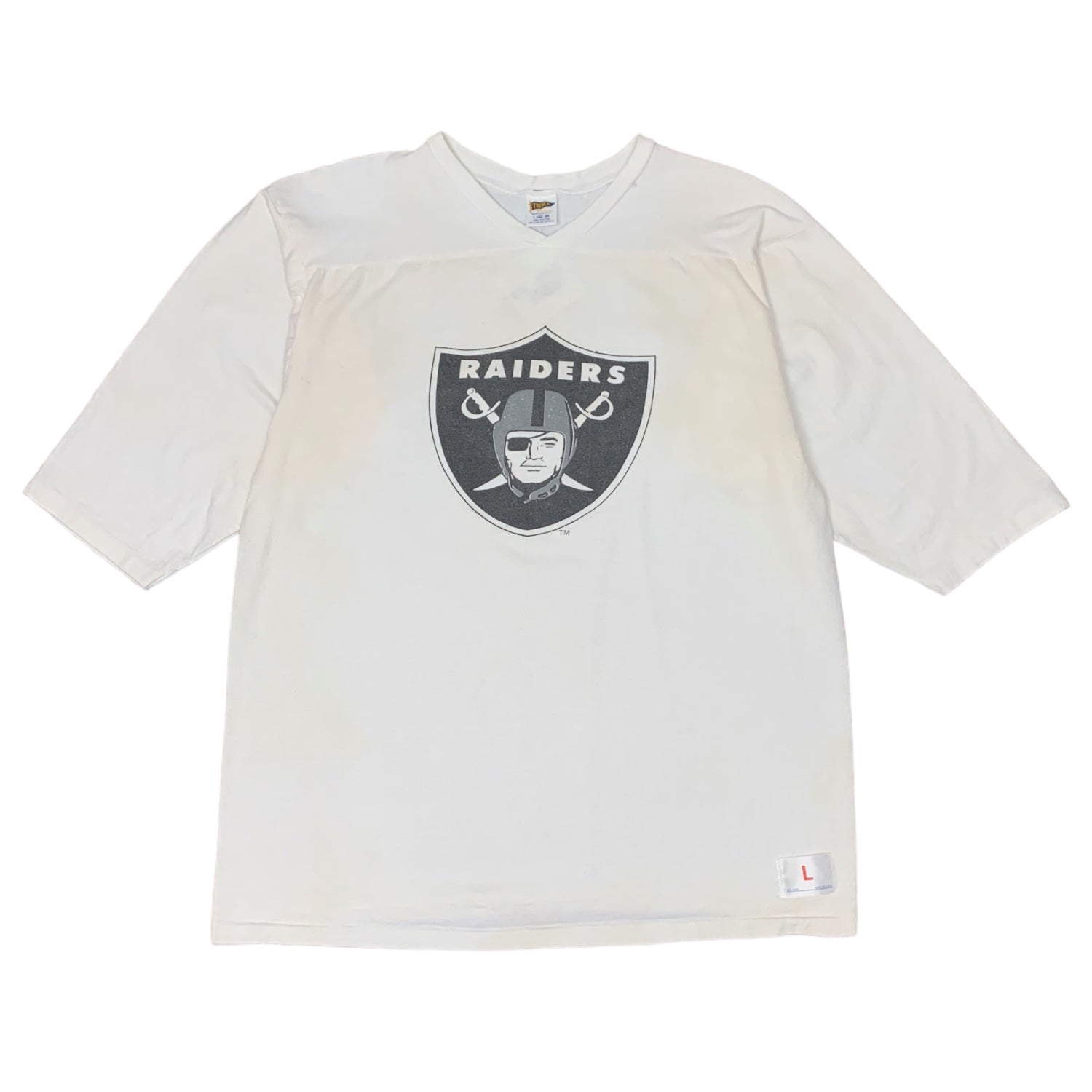90’s Raiders Raglan Tee L