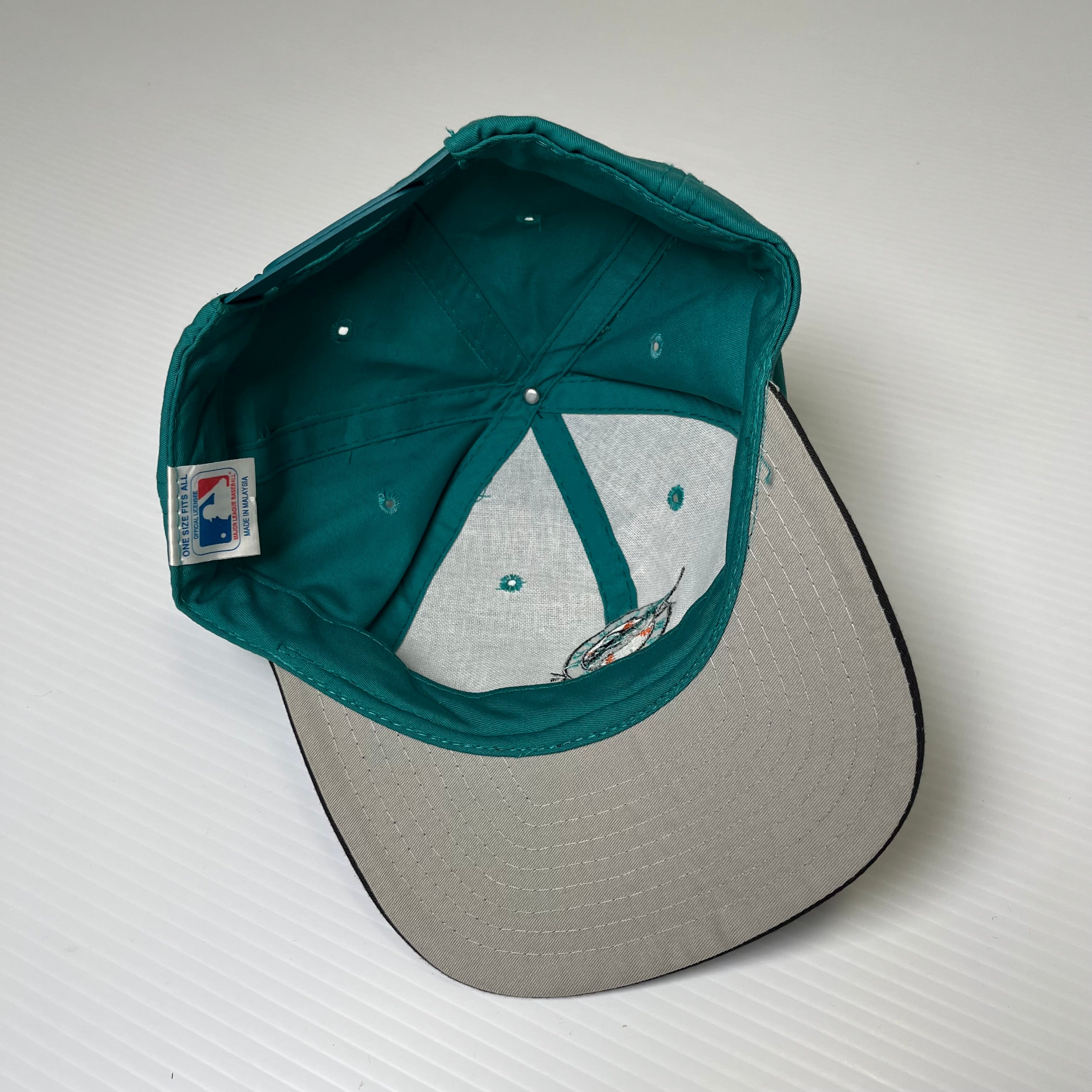 Vintage MLB Florida Marlins Snapback Hat
