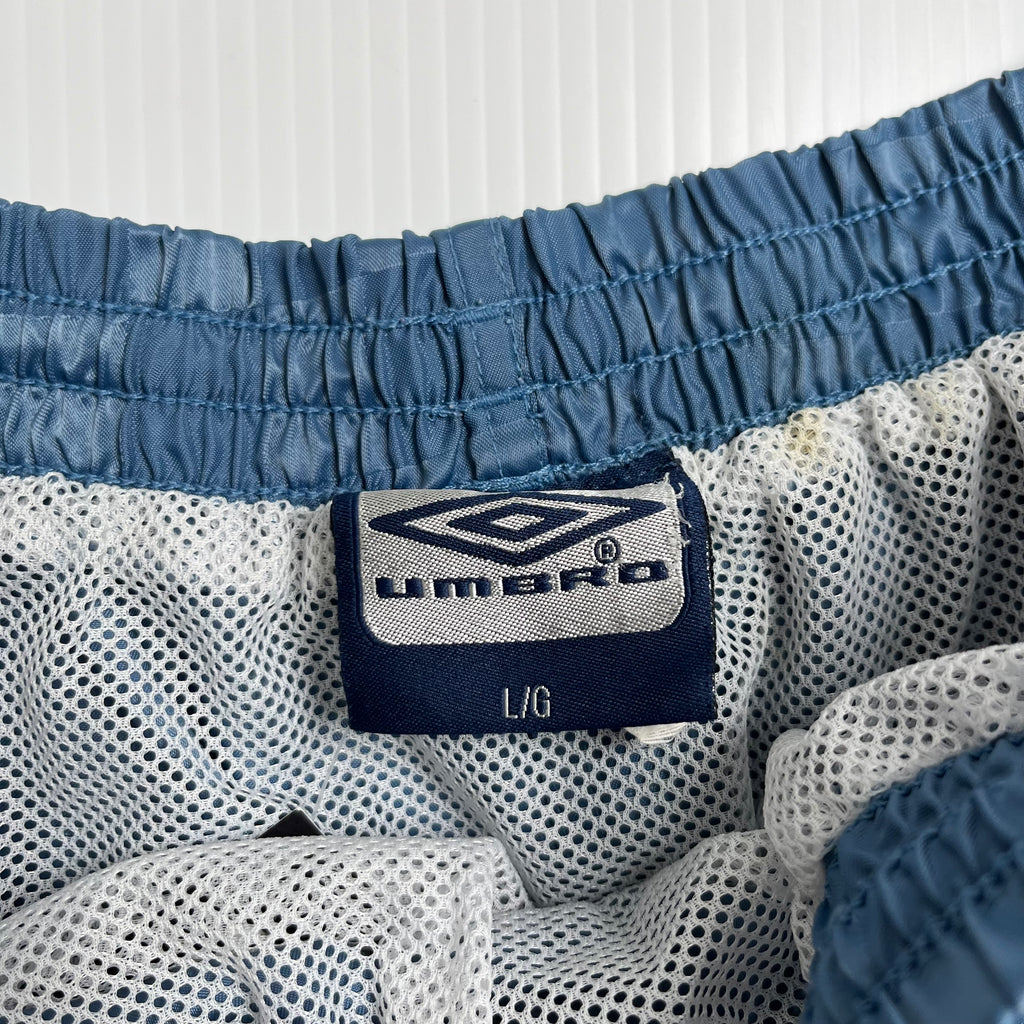 Vintage Umbro Checkered Athletic Shorts L