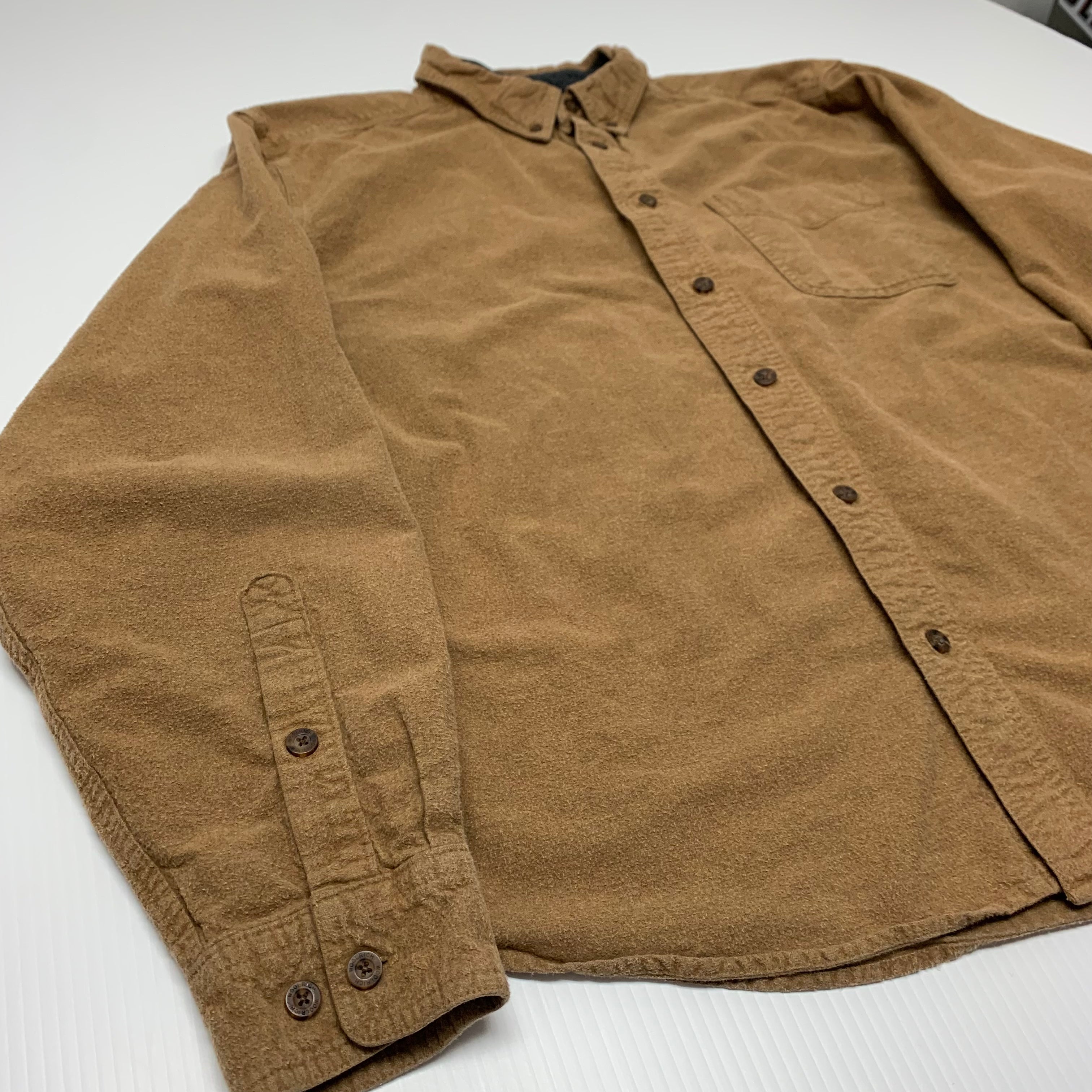 Woolrich Brown Button Up XL