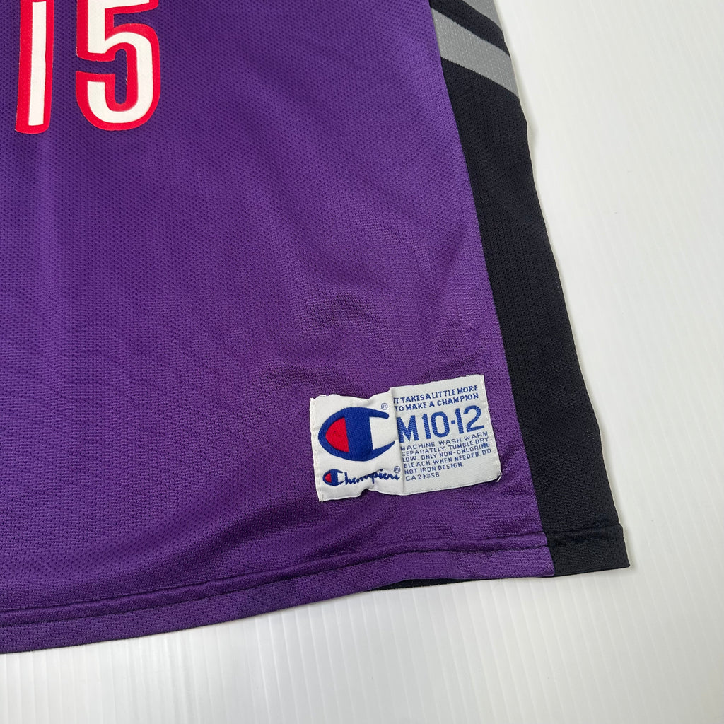Vintage Champion Toronto Raptors Carter #15 NBA Jersey Youth M