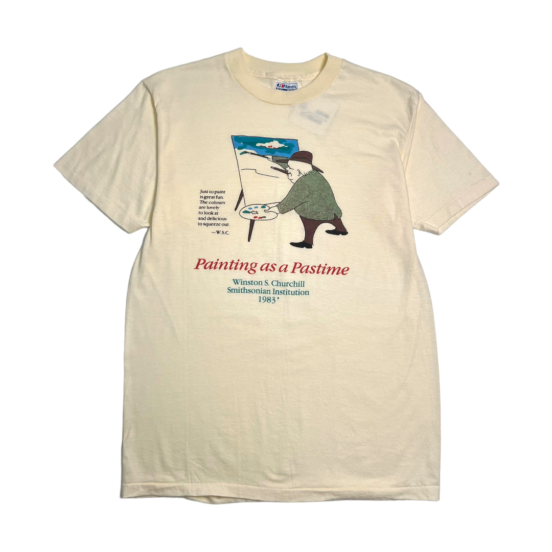 1983 Painting As a Pastime Winston Churchill Tee L