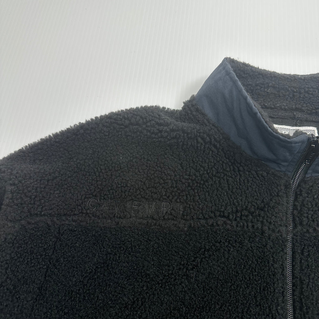 Cav Empt Deep Pile Fleece Jacket L
