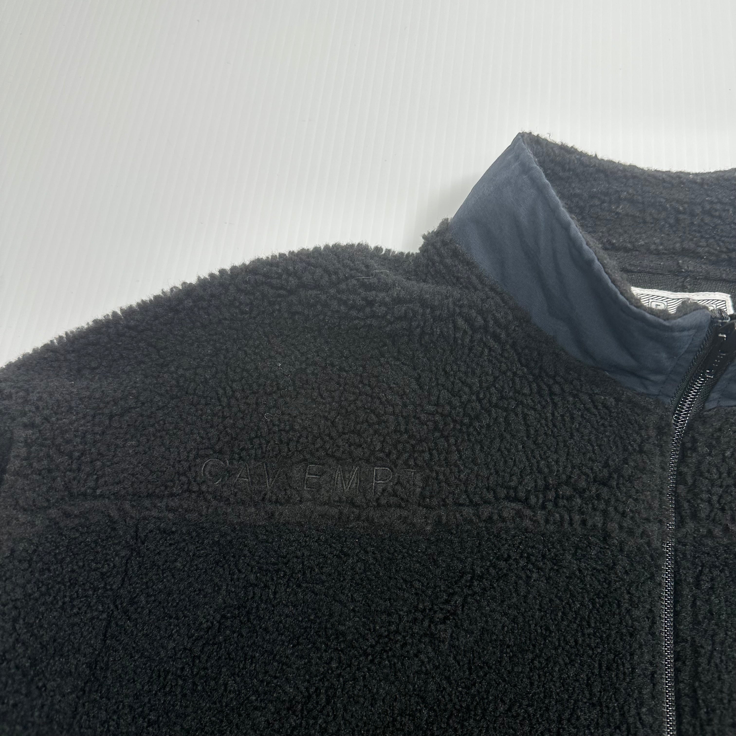 Cav Empt Deep Pile Fleece Jacket L