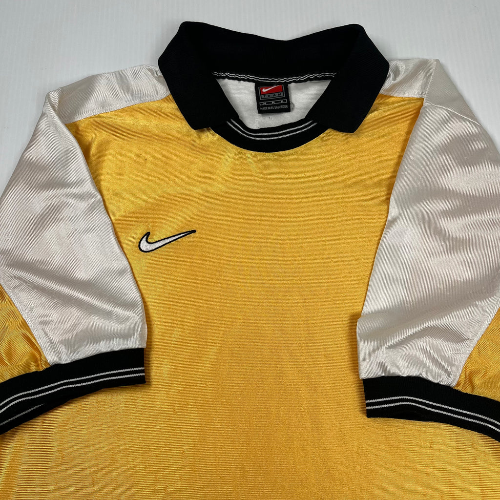 Vintage Nike Mini Swoosh Collared Jersey M
