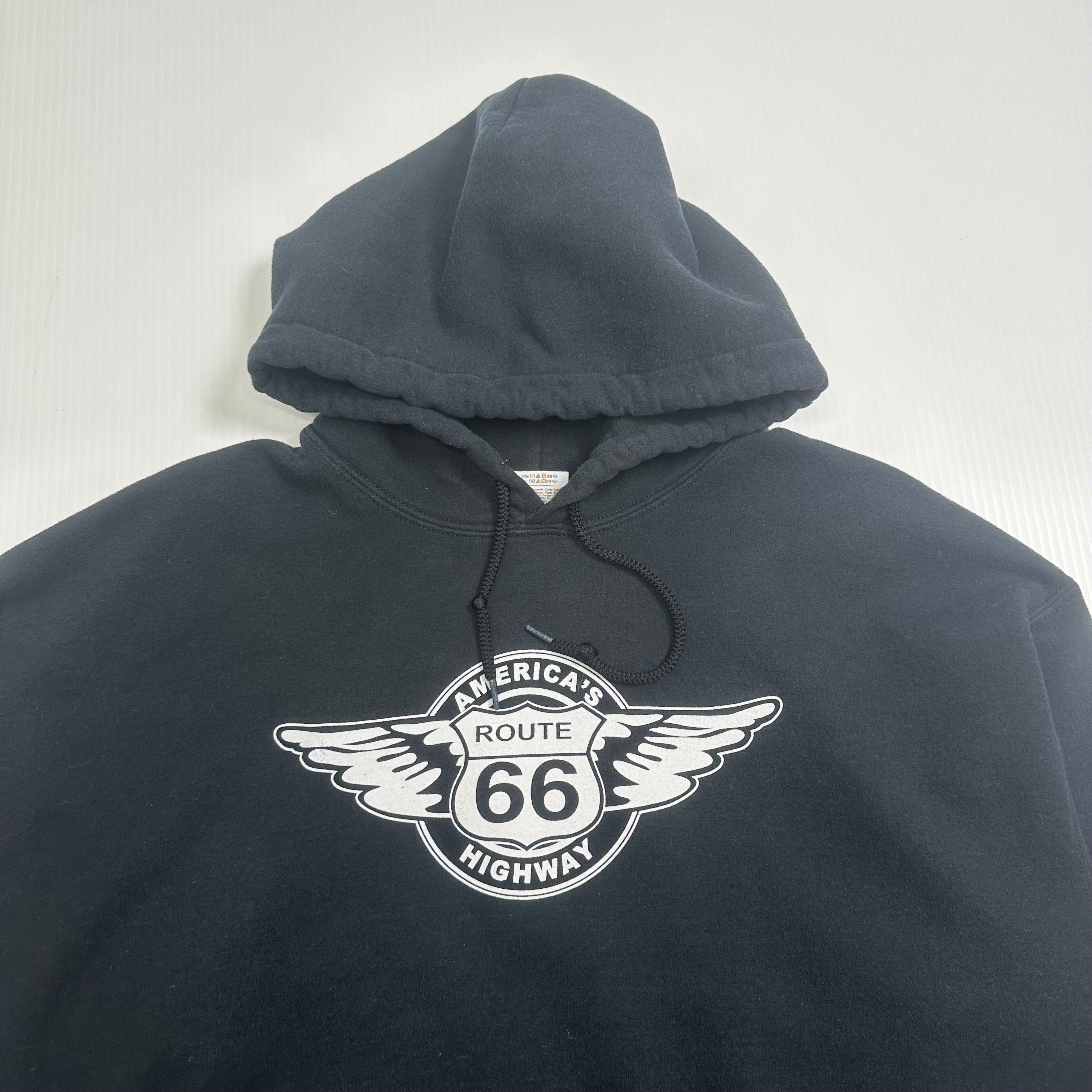 Route 66 American Highway Hoodie L