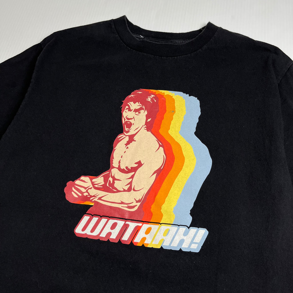 Vintage Bruce Lee Wataah! Graphic Tee M