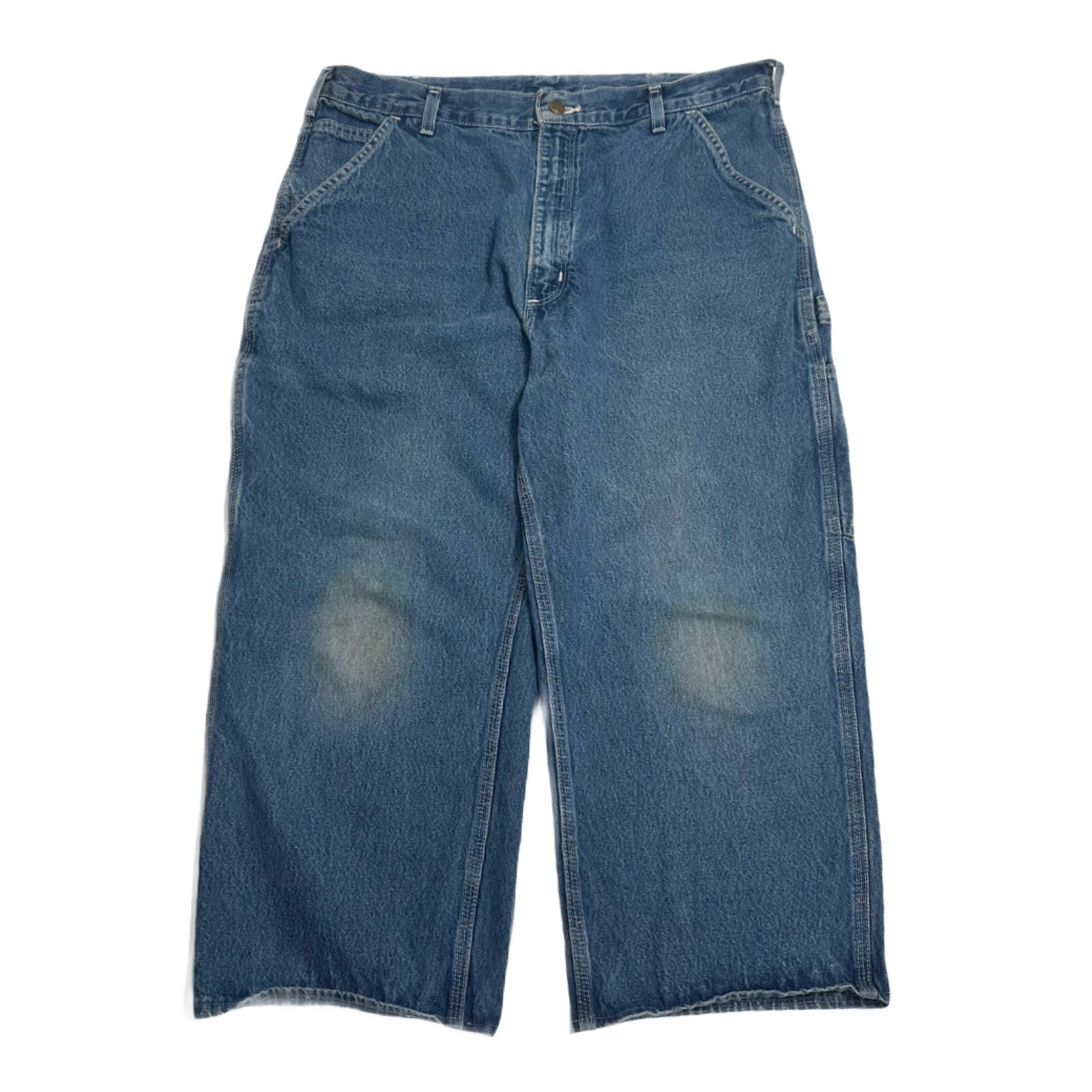 Vintage Carhartt Medium Wash Denim 35x23