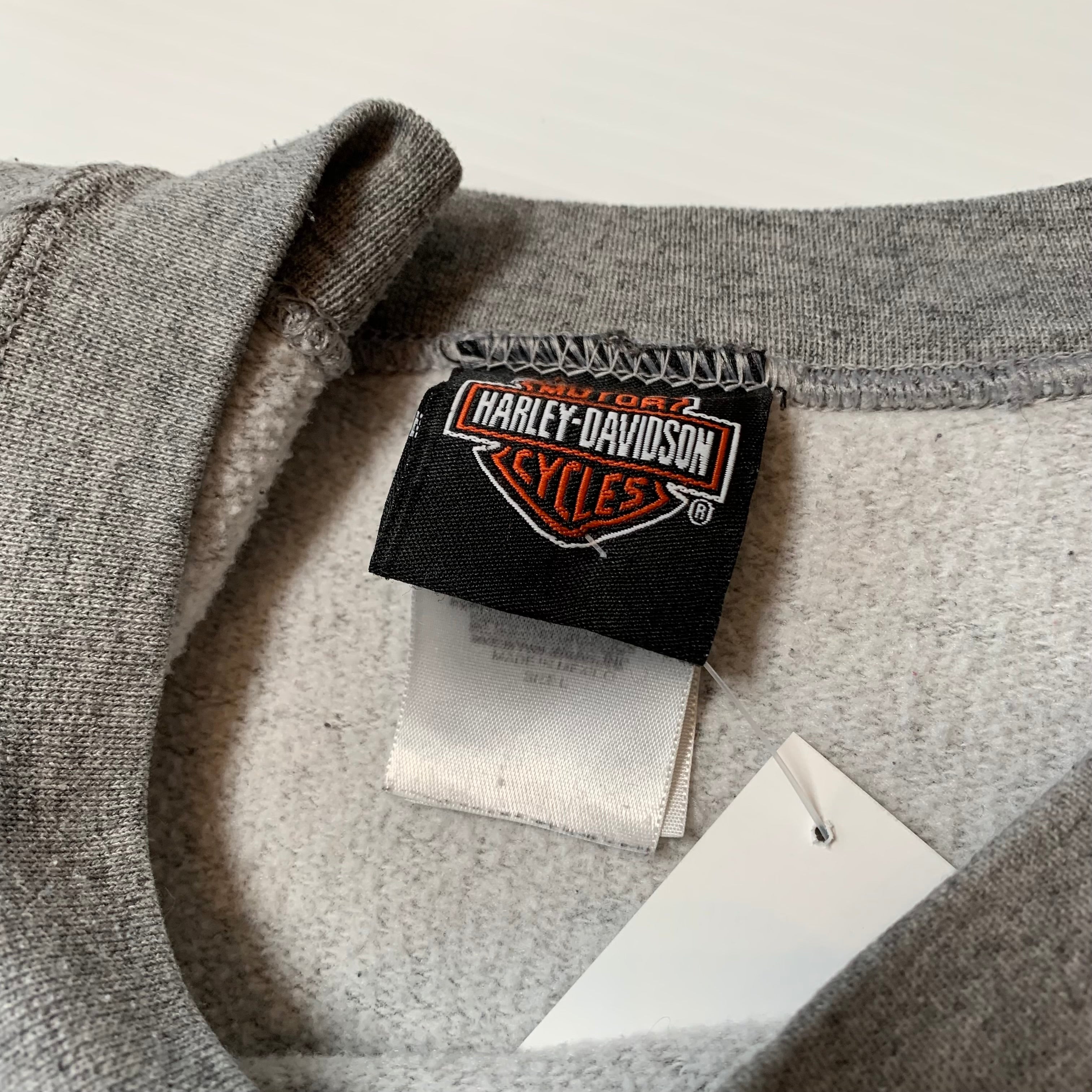Vintage Harley Davidson Edinburgh Scotland Crewneck L