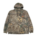 Realtree Logo Camouflage Faded Hoodie L