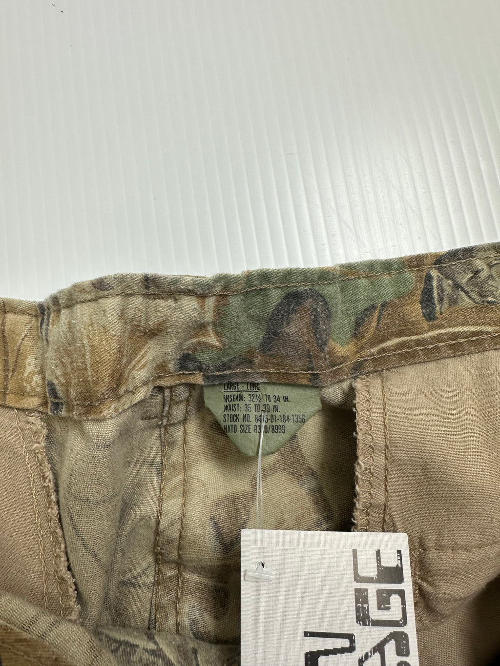 Vintage Real Tree Camouflage Cargo Pants L
