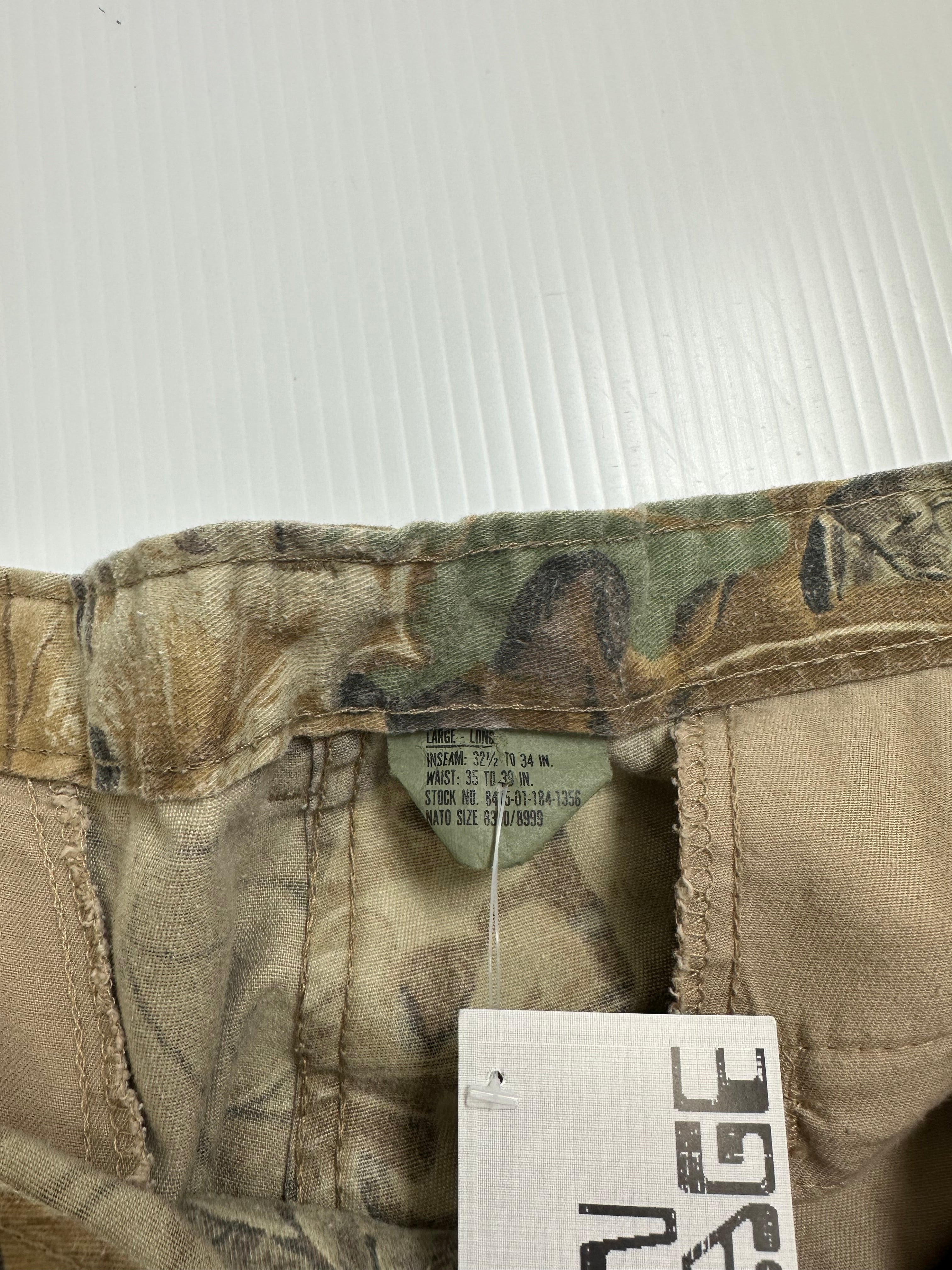 Vintage Real Tree Camouflage Cargo Pants L