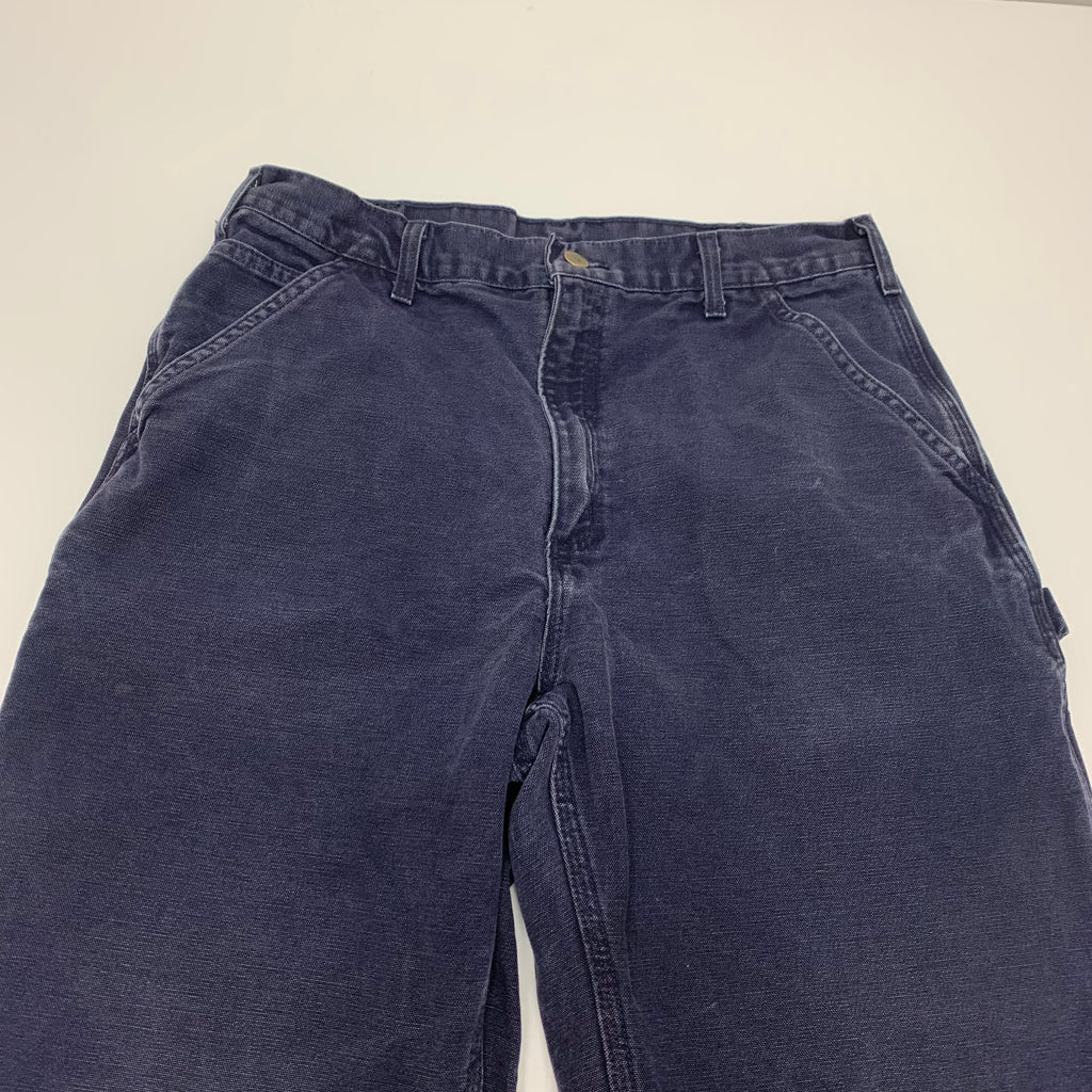 Carhartt Faded Blue Carpenter Pants 34x32