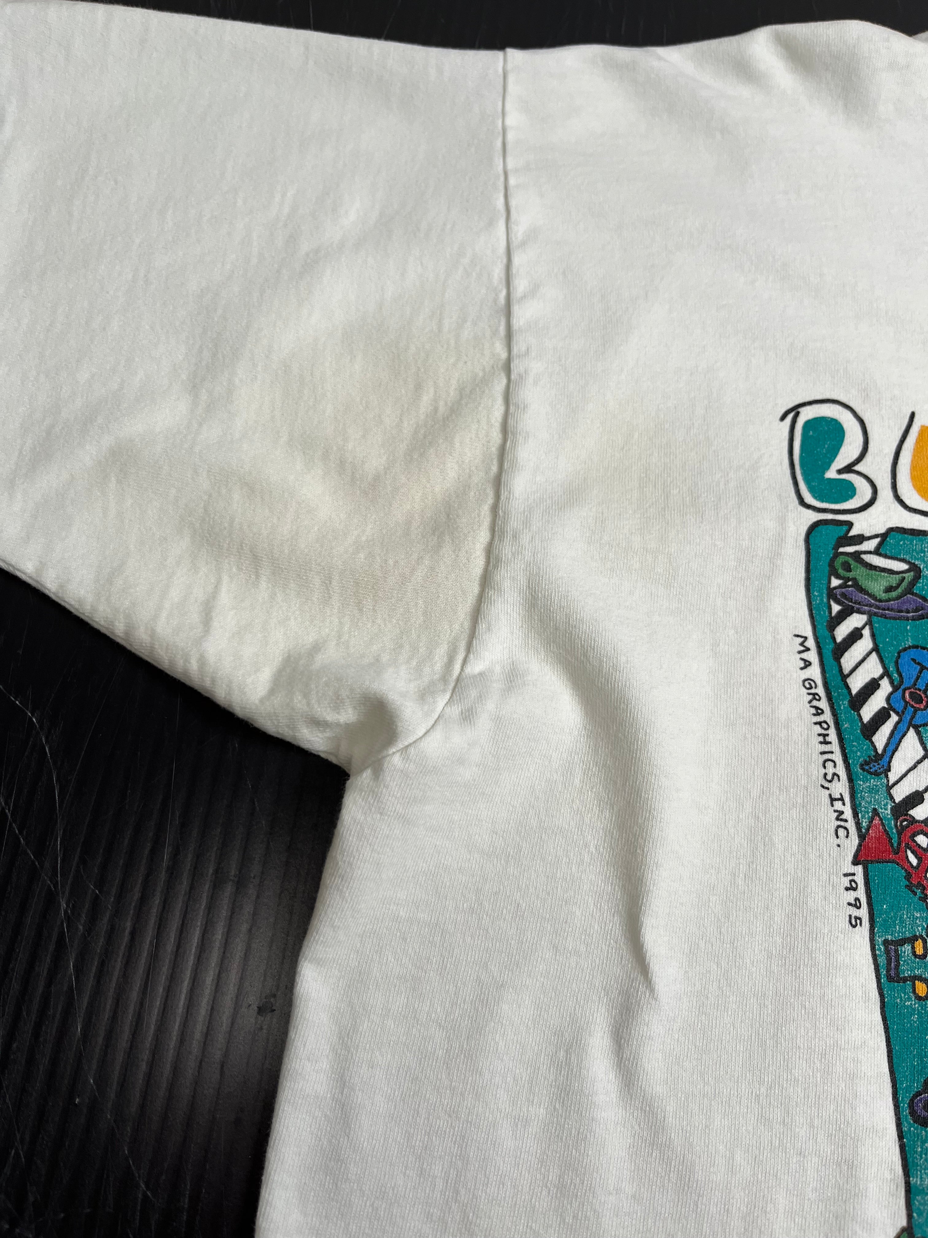 1995 Bumbershoot Seattle Arts Festival Graphic Tee XL