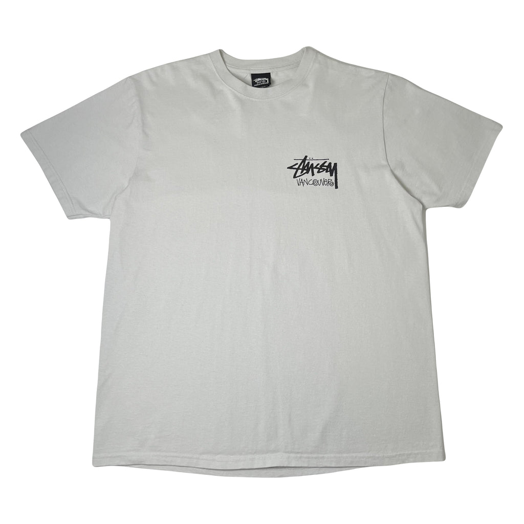 Stussy Vancouver Text Graphic Tee M