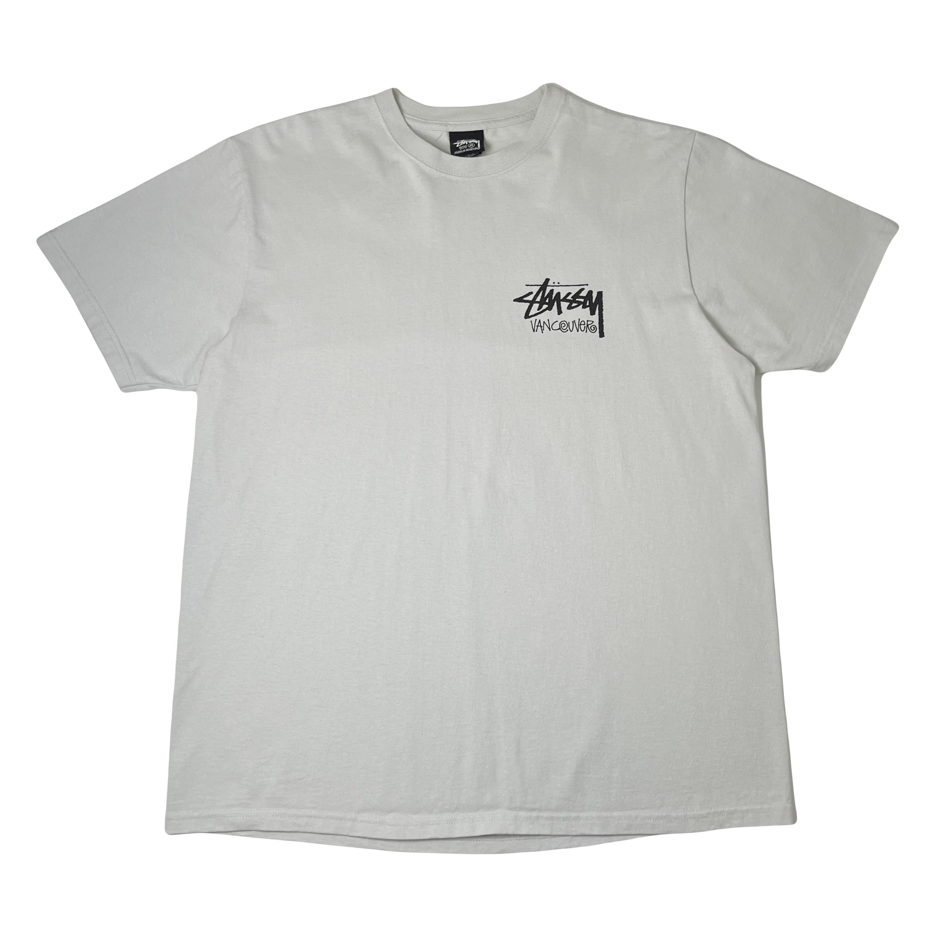 Stussy Vancouver Text Graphic Tee M