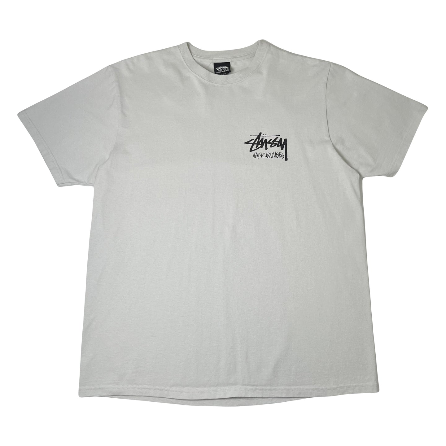 Stussy Vancouver Text Graphic Tee M