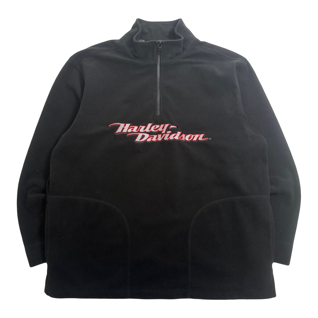 Harley Davidson Fleece 1/2 Zip Jacket XL