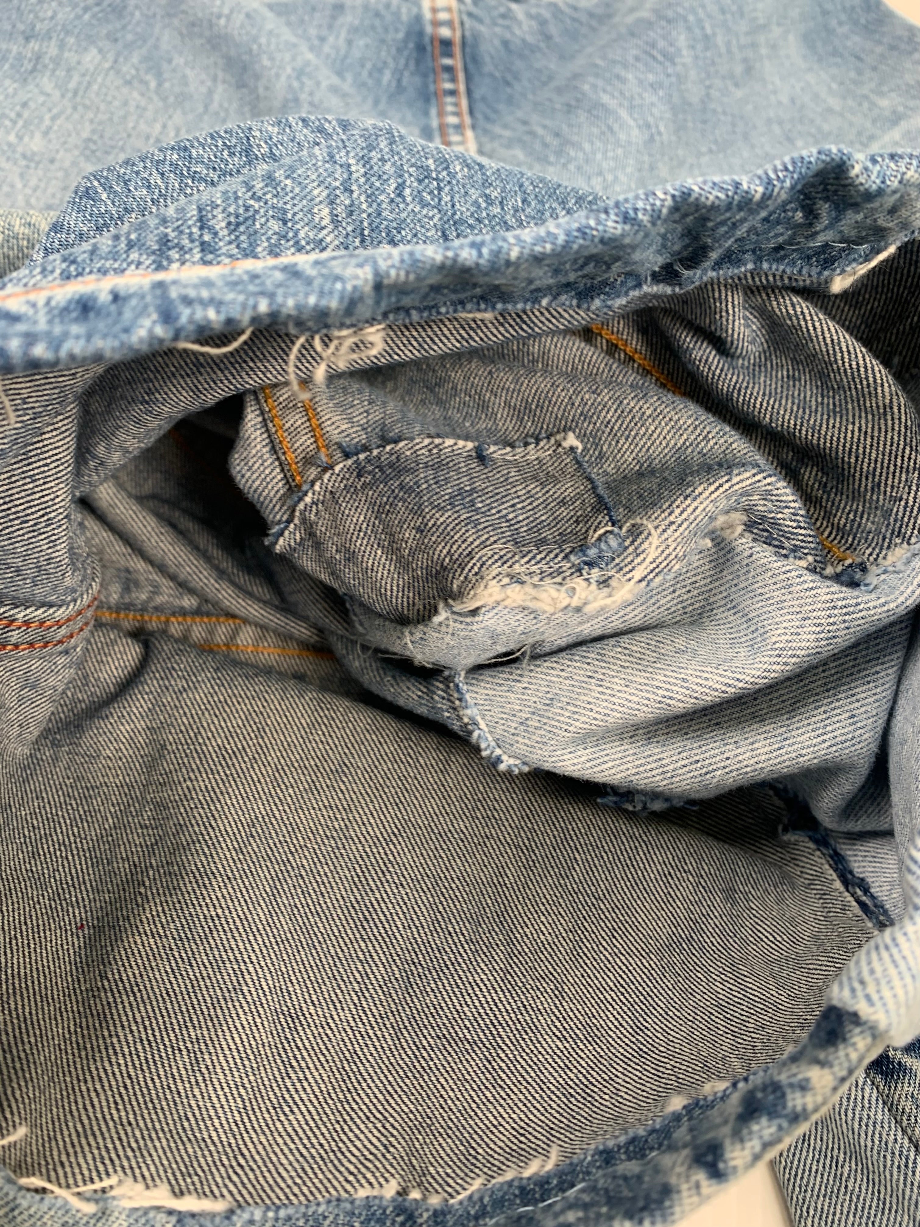 Rework Howick Wide Leg Baggy Cargo Shorts 26