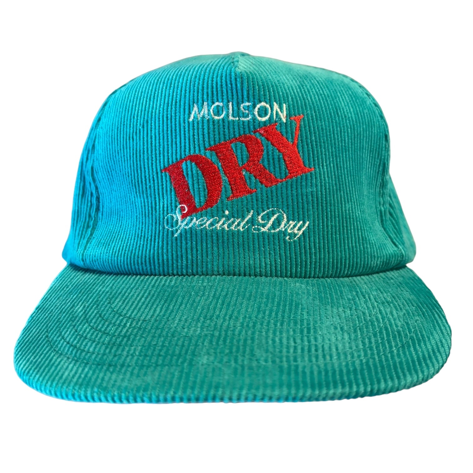 Molson Dry Turquoise Cord Hat