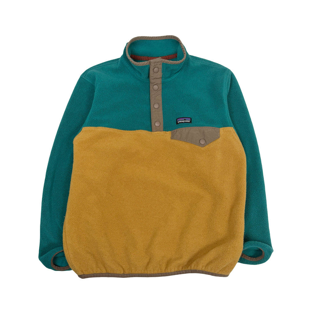 Patagonia Synchilla Fleece 1/4 Button Snap-T Youth M