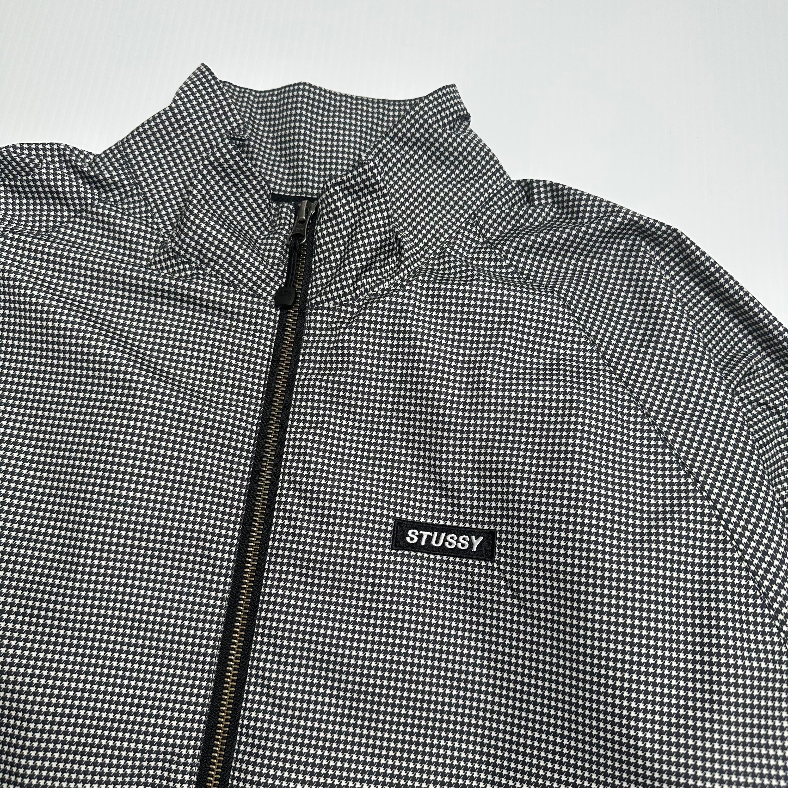 Stüssy Houndstooth Windbreaker Jacket L
